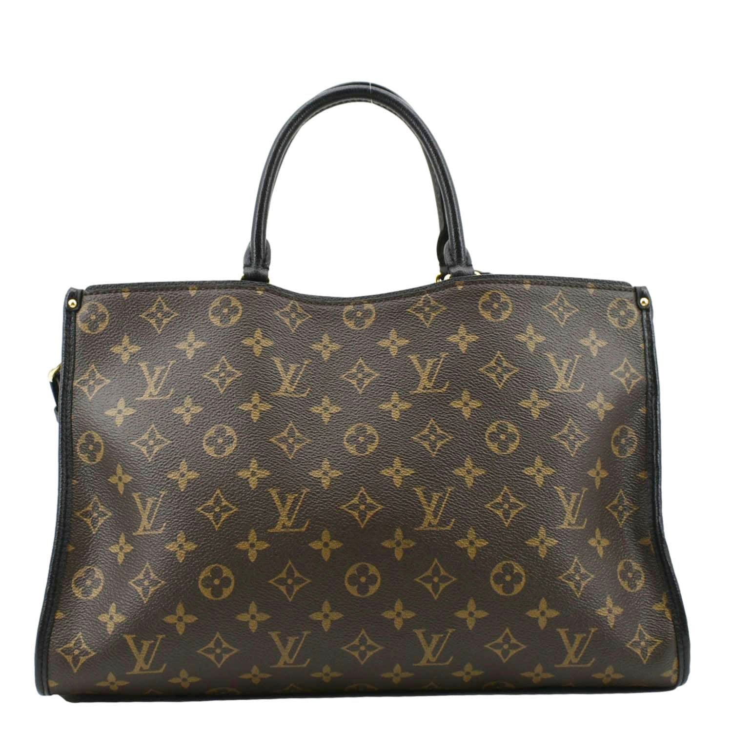 LOUIS VUITTON Popincourt NM Monogram Canvas Tote Bag Brown - Image 4