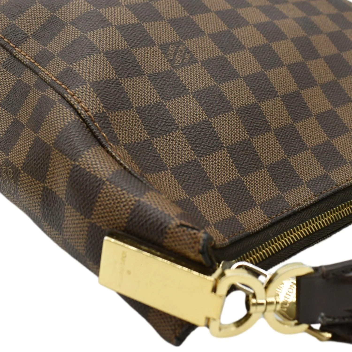 LOUIS VUITTON Portobello PM Damier Ebene Shoulder Bag Brown - Image 7