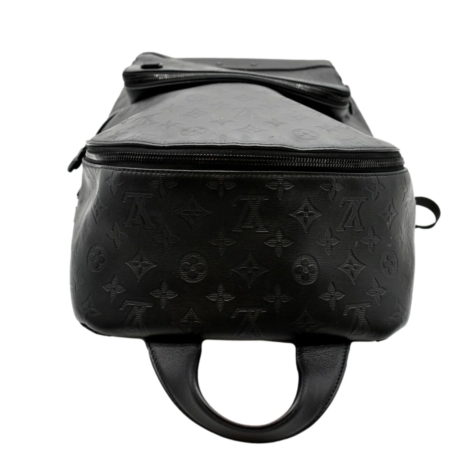 LOUIS VUITTON Racer Monogram Leather Backpack Black - Image 4