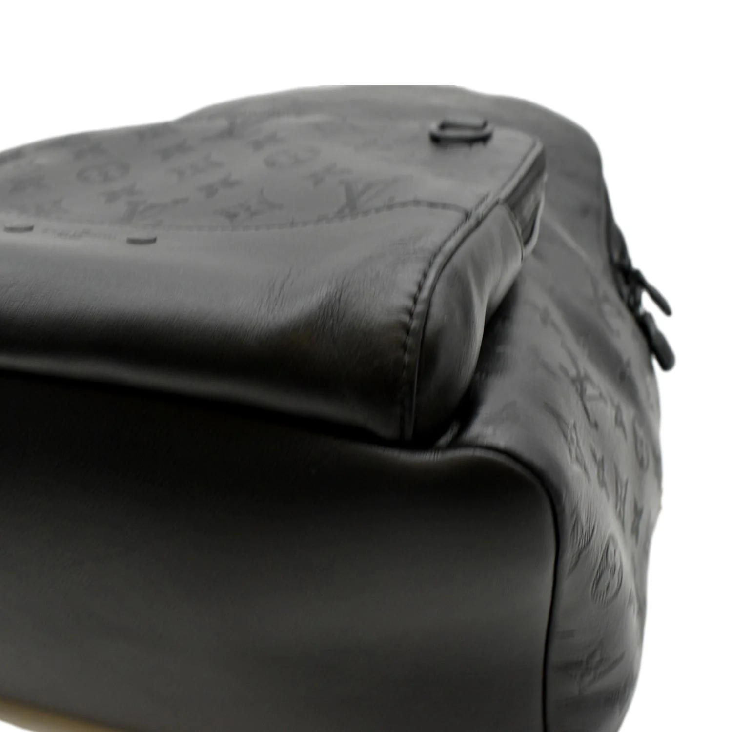 LOUIS VUITTON Racer Monogram Leather Backpack Black - Image 7