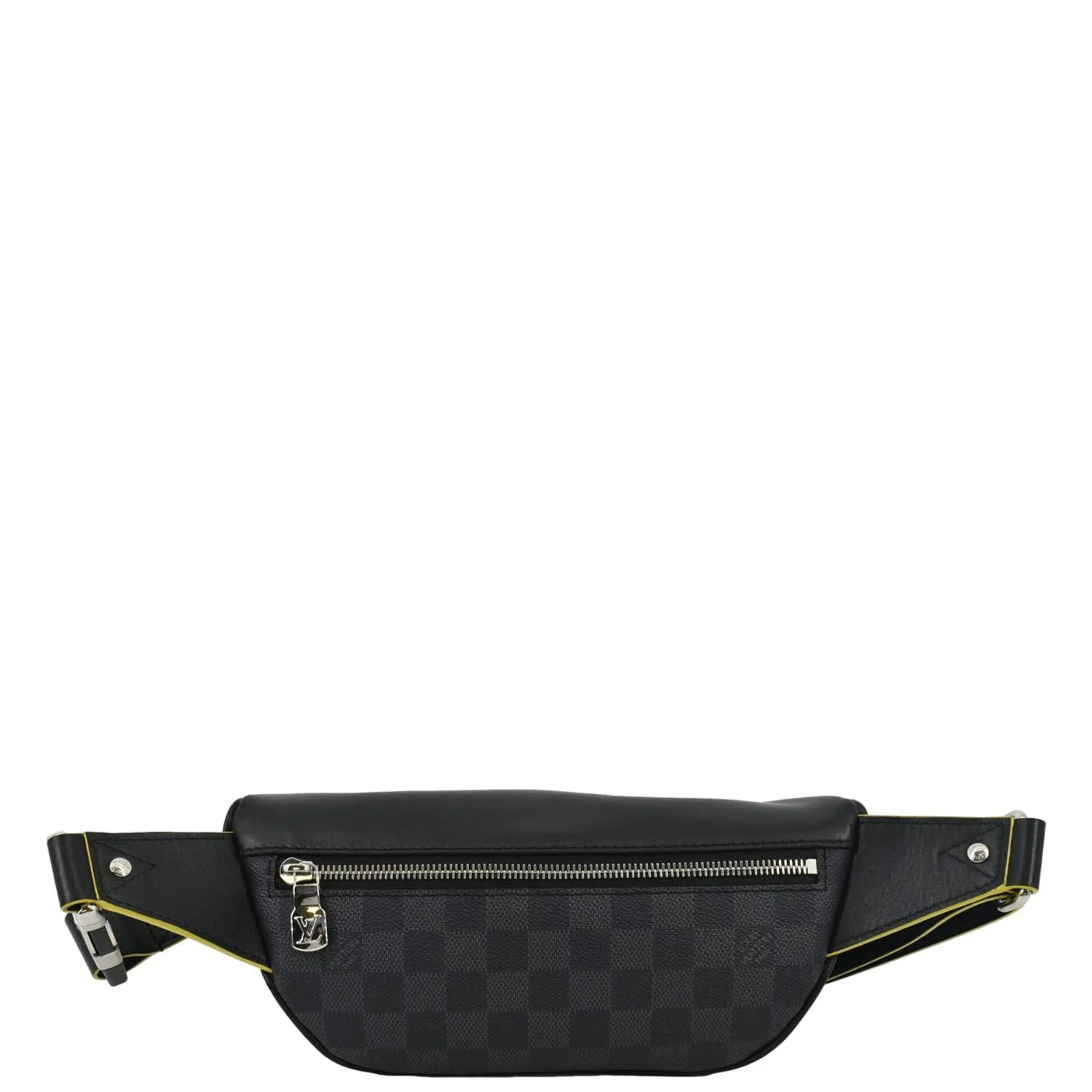LOUIS VUITTON Rainbow Logo Discovery Damier Graphite BumBag Black - Image 3