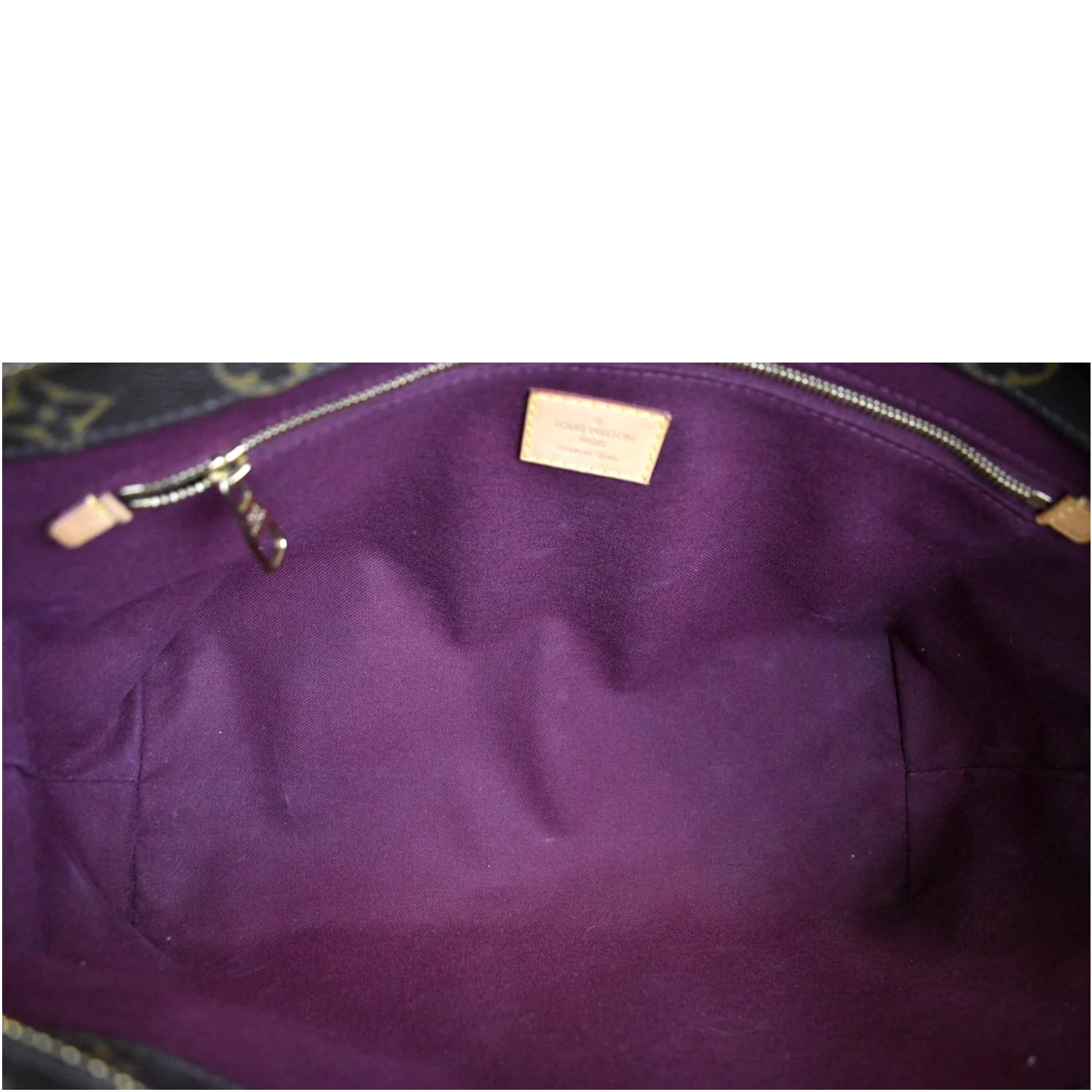LOUIS VUITTON Raspail PM Monogram Canvas Shoulder Bag Brown - Image 9