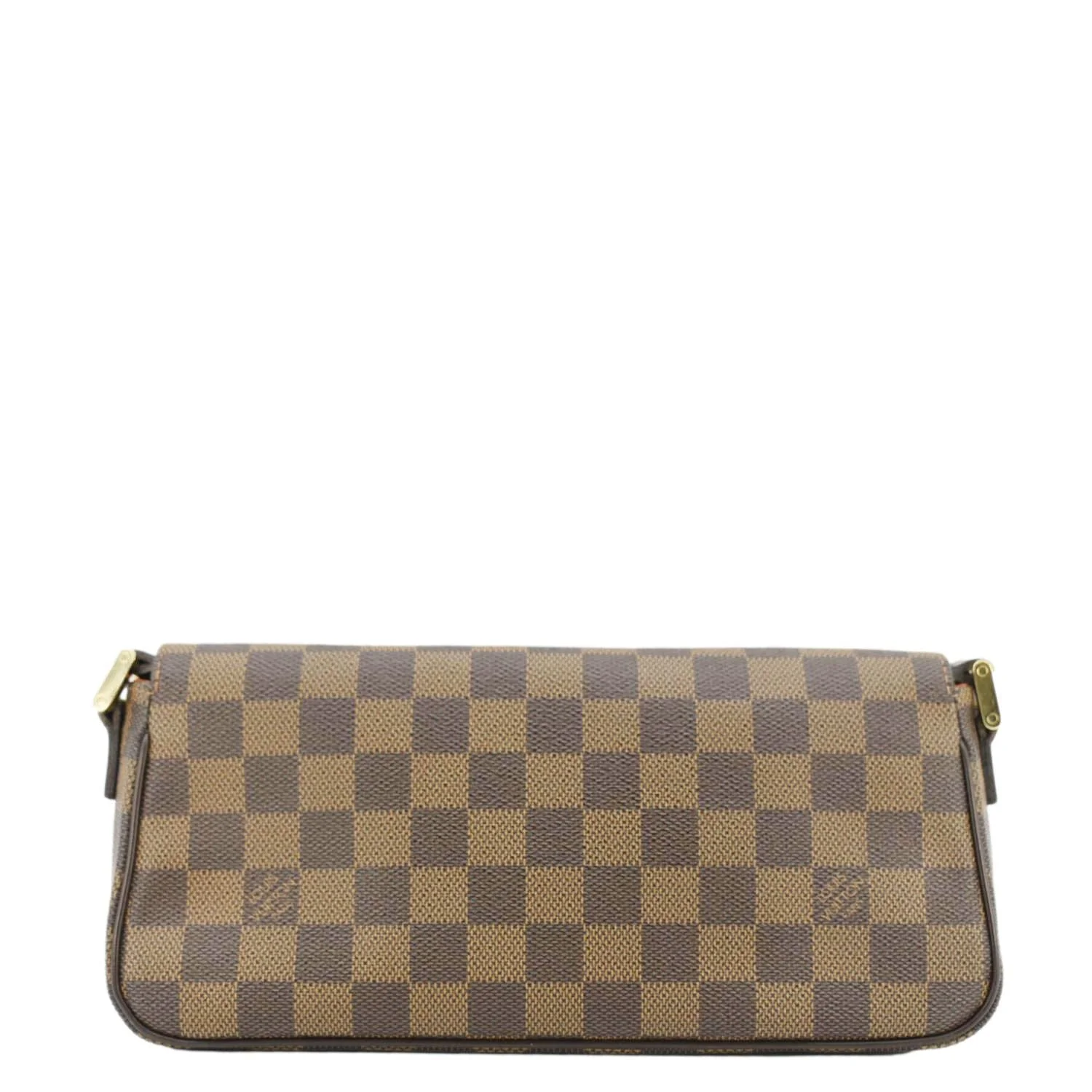 LOUIS VUITTON Recoleta Damier Ebene Brown Shoulder Bag Brown - Image 3