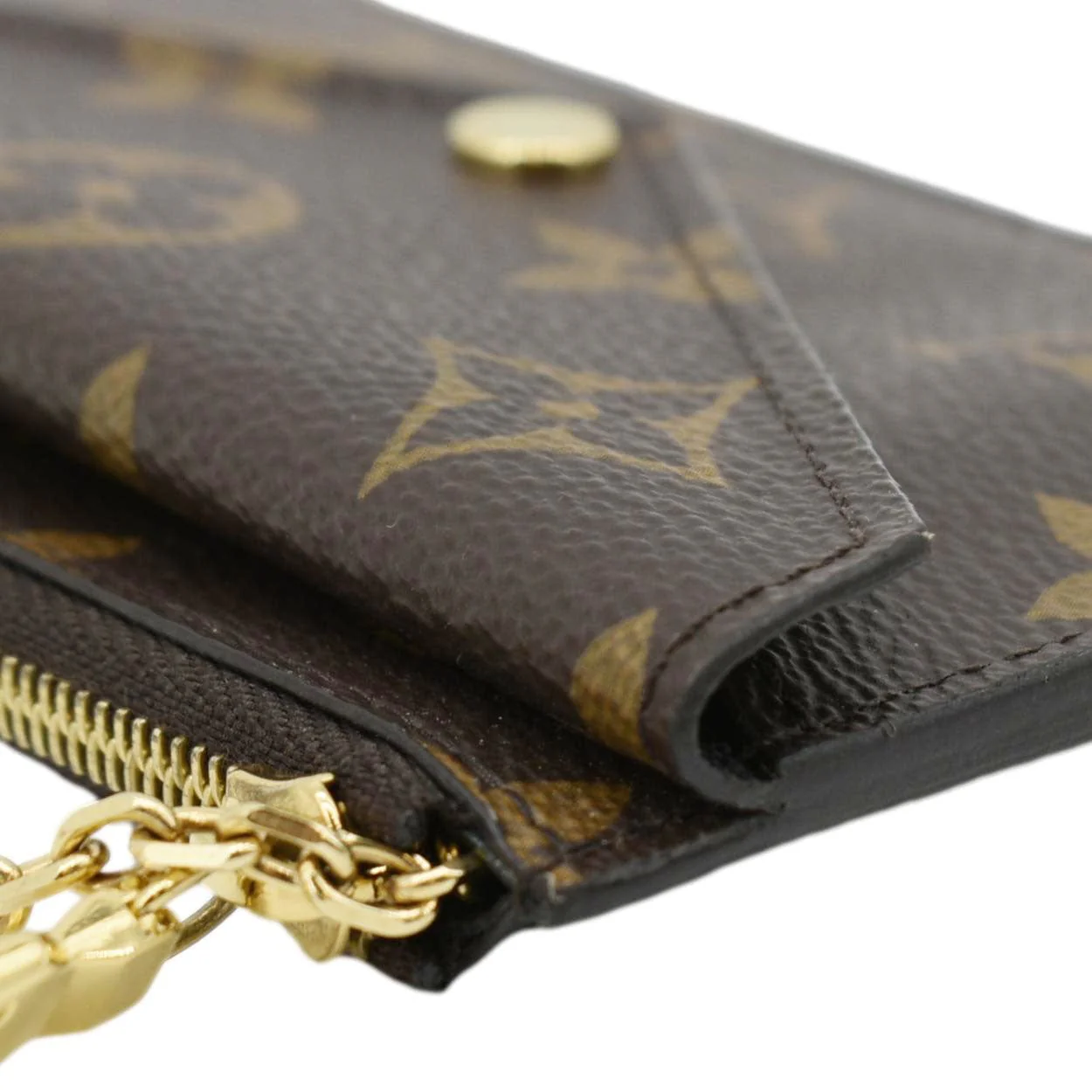 LOUIS VUITTON Monogram Canvas Recto Verso Card Holder Brown - Image 7