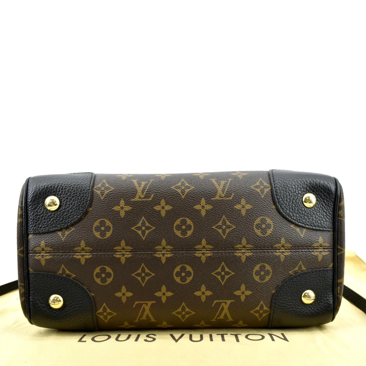 LOUIS VUITTON Retiro Monogram Canvas Shoulder Bag Brown - Image 13