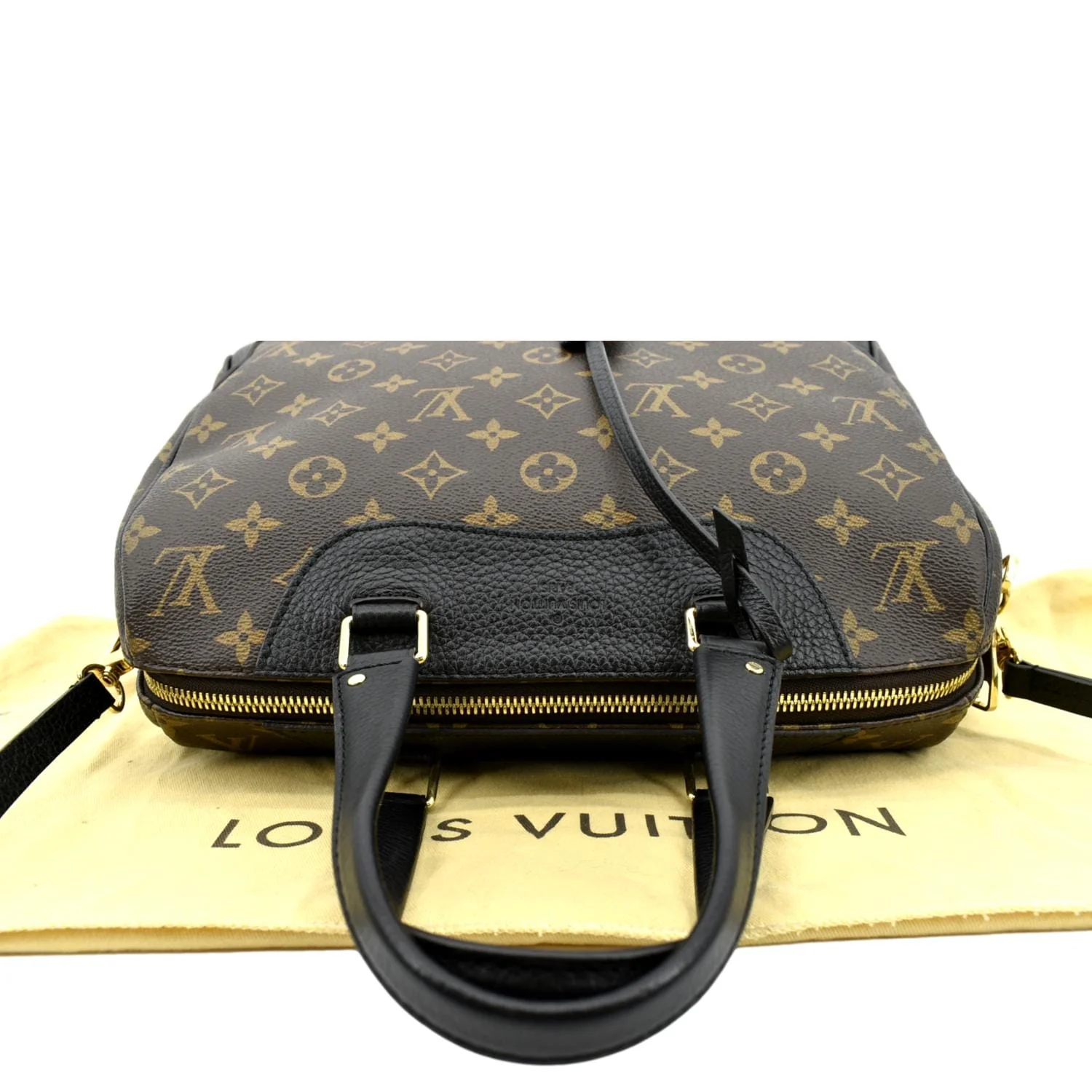LOUIS VUITTON Retiro Monogram Canvas Shoulder Bag Brown - Image 4