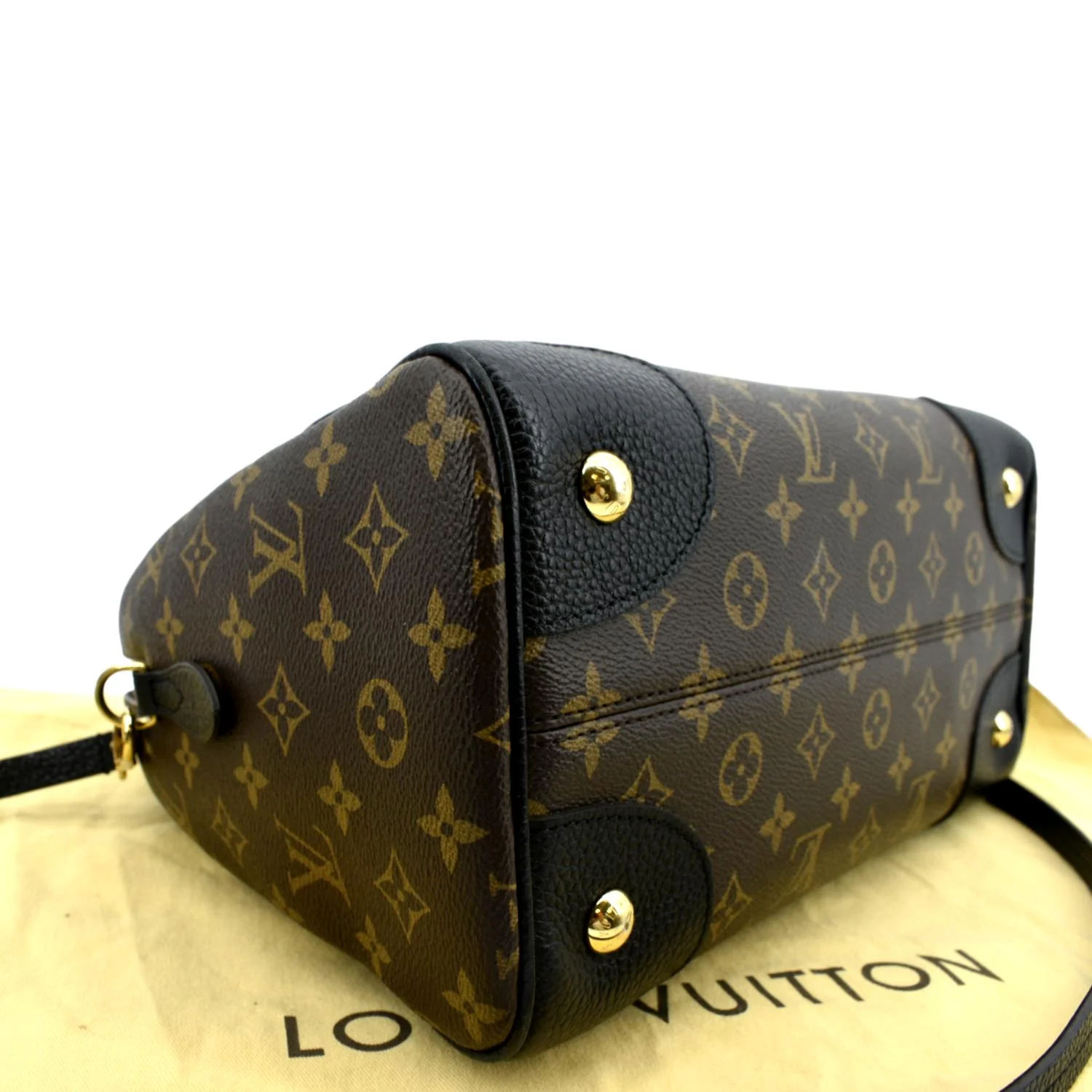 LOUIS VUITTON Retiro Monogram Canvas Shoulder Bag Brown - Image 7