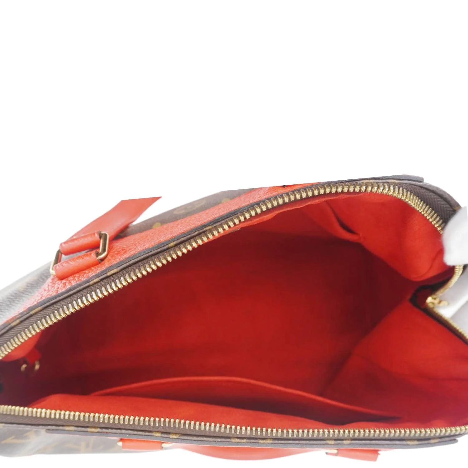 LOUIS VUITTON Retiro NM Monogram Canvas 2Way Shoulder Bag Red - Image 14