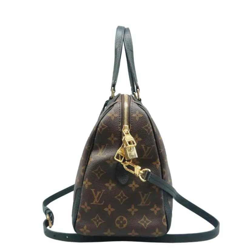 LOUIS VUITTON Retiro NM Monogram Canvas Shoulder Bag Black - Image 4