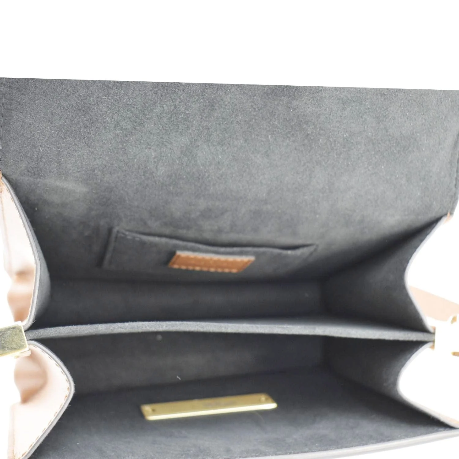 LOUIS VUITTON Dauphine Mini Monogram Reverse Canvas Shoulder Bag Brown - Image 11