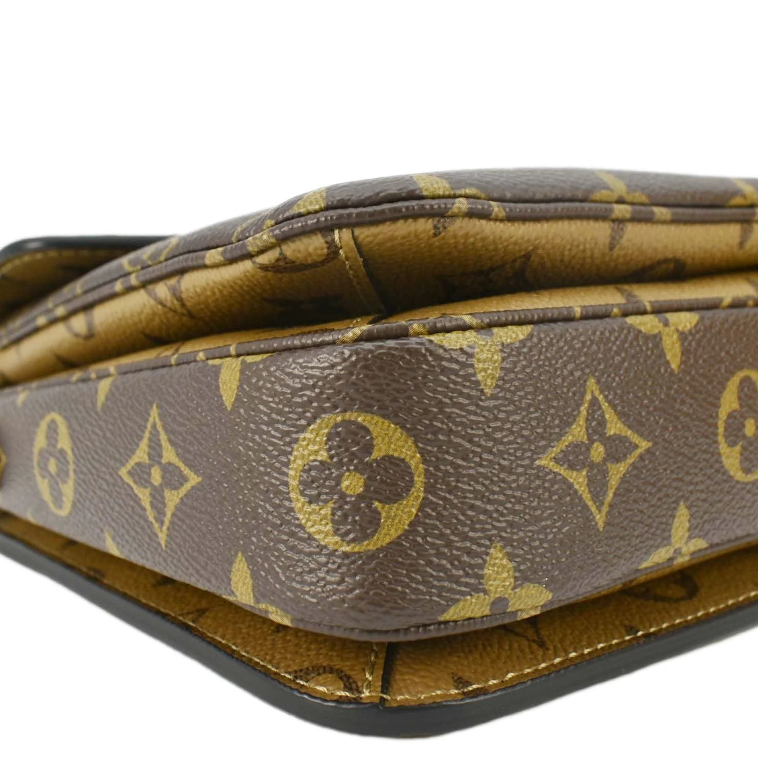 LOUIS VUITTON Metis Pochette Reverse Monogram Canvas Crossbody Bag Brown - Image 10