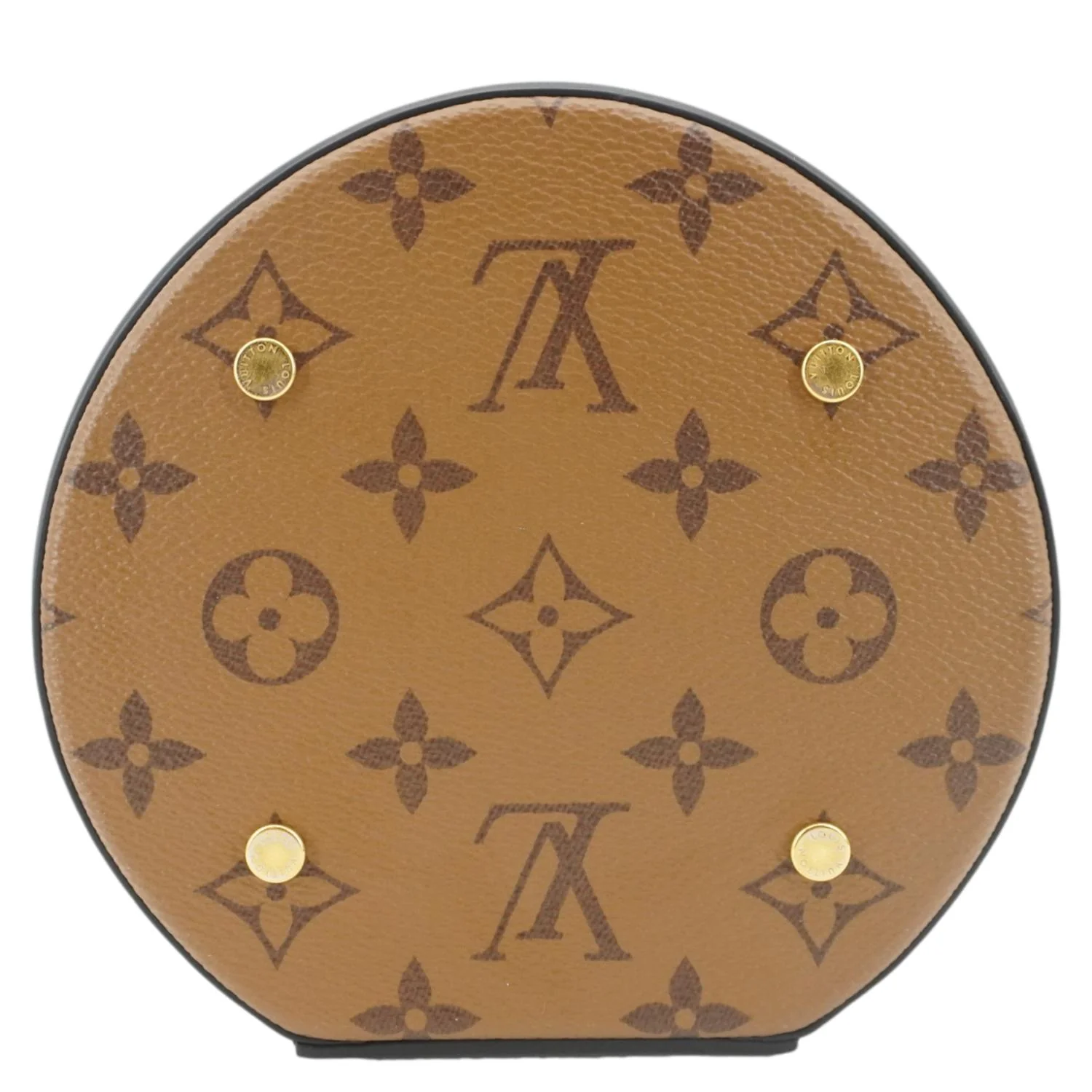 LOUIS VUITTON Cannes Reverse Monogram Canvas Shoulder Bag Brown - Image 10