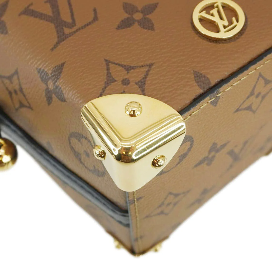 LOUIS VUITTON Noe Monogram Reverse Canvas Crossbody Bag Brown - Image 8