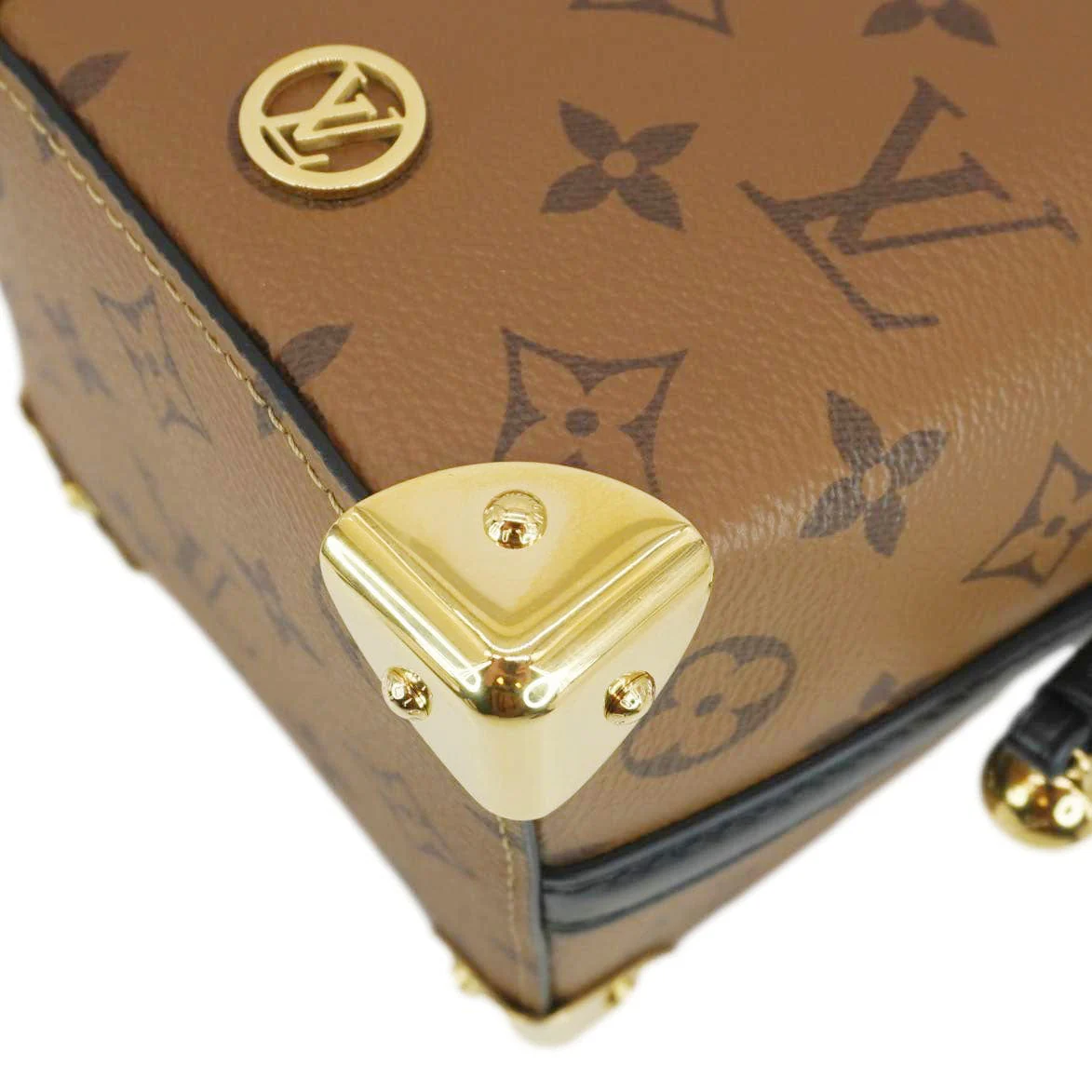 LOUIS VUITTON Noe Monogram Reverse Canvas Crossbody Bag Brown - Image 9