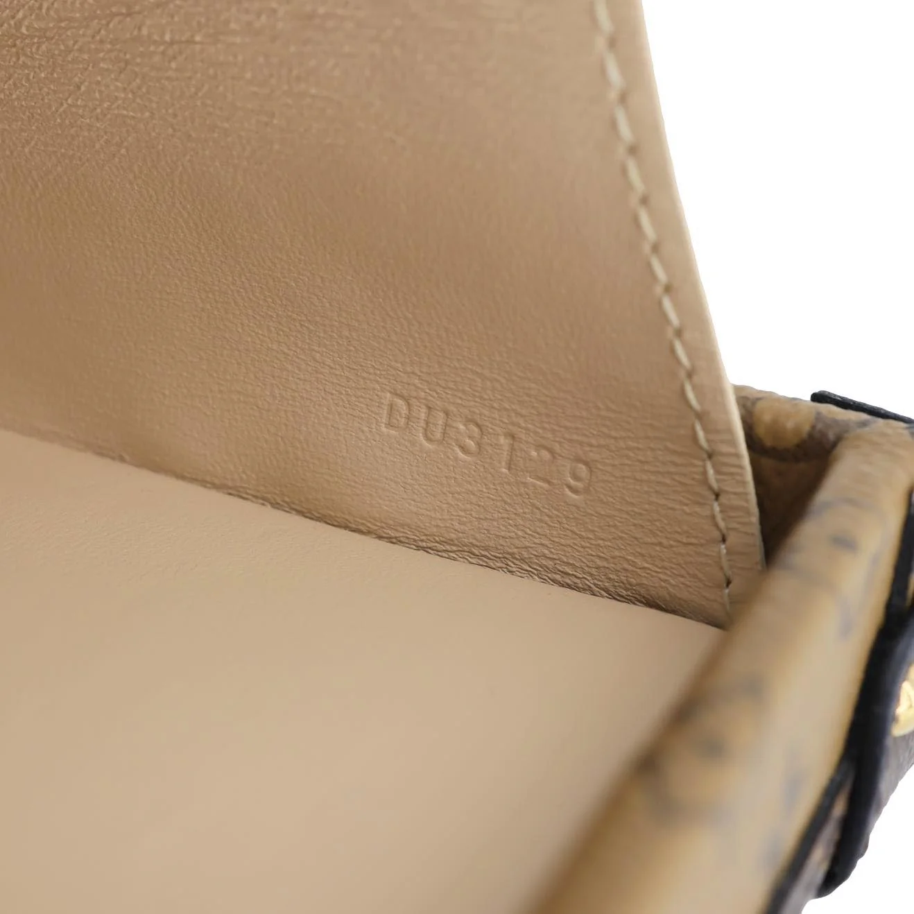 LOUIS VUITTON Petite Malle Monogram Reverse Canvas Shoulder Bag Brown - Image 16