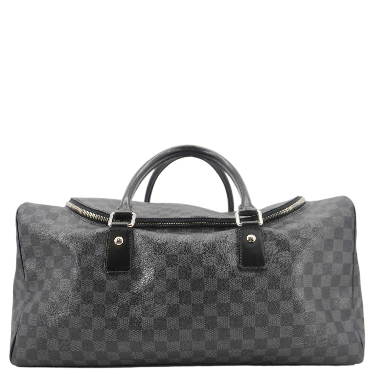 LOUIS VUITTON Roadster Damier Graphite Travel Bag Black - Image 4