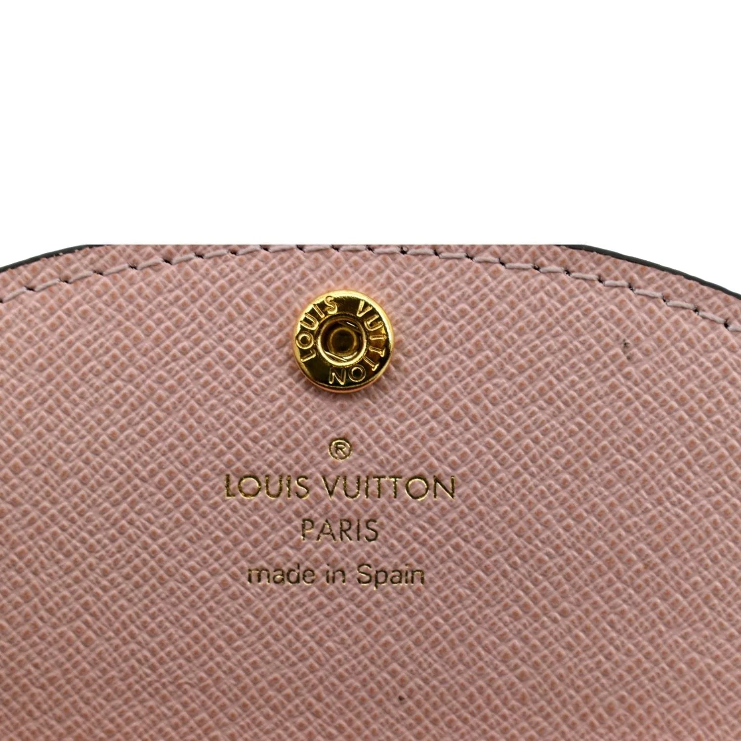 LOUIS VUITTON Rosalie Monogram Canvas Coin Wallet Rose Ballerine - Image 10
