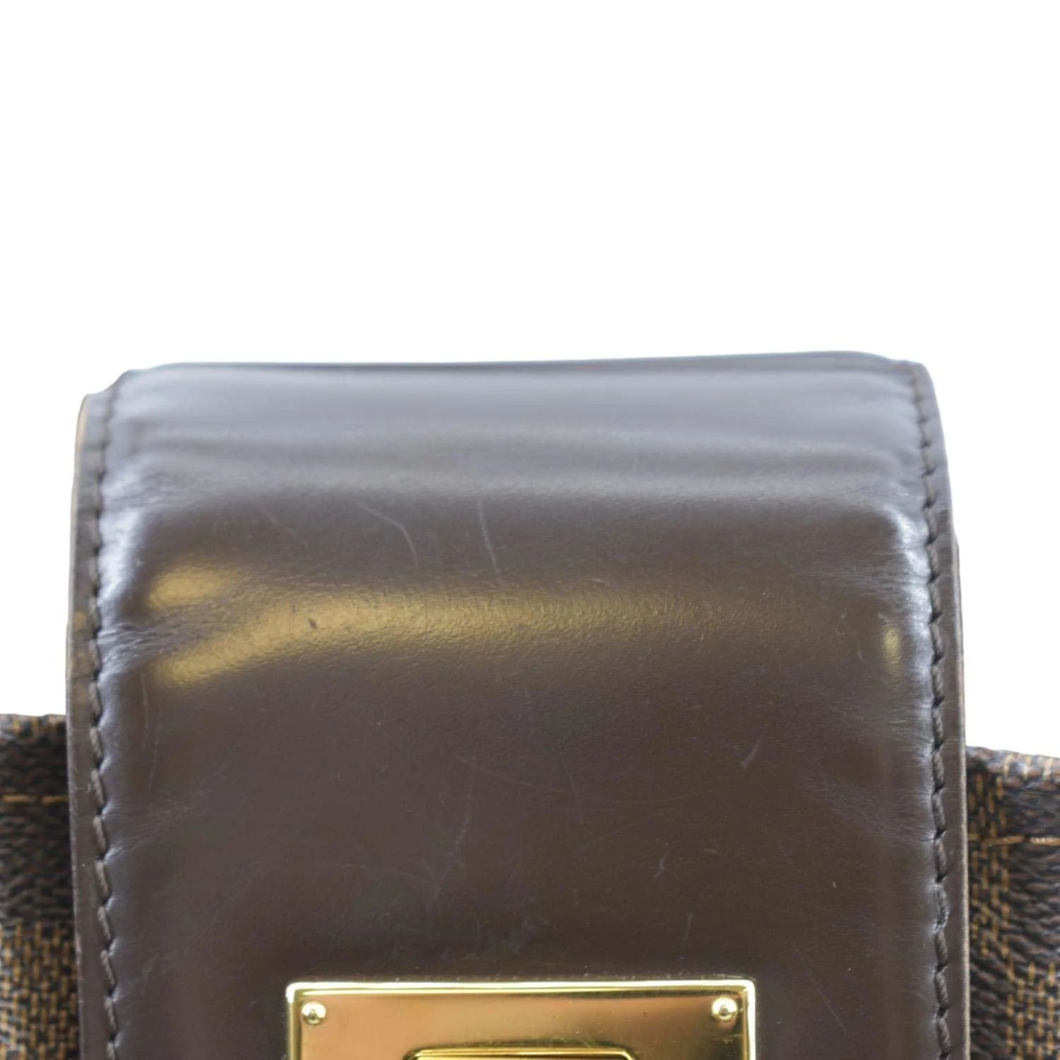 LOUIS VUITTON Roseberry Cabas Damier Ebene Shoulder Bag Brown - Image 14