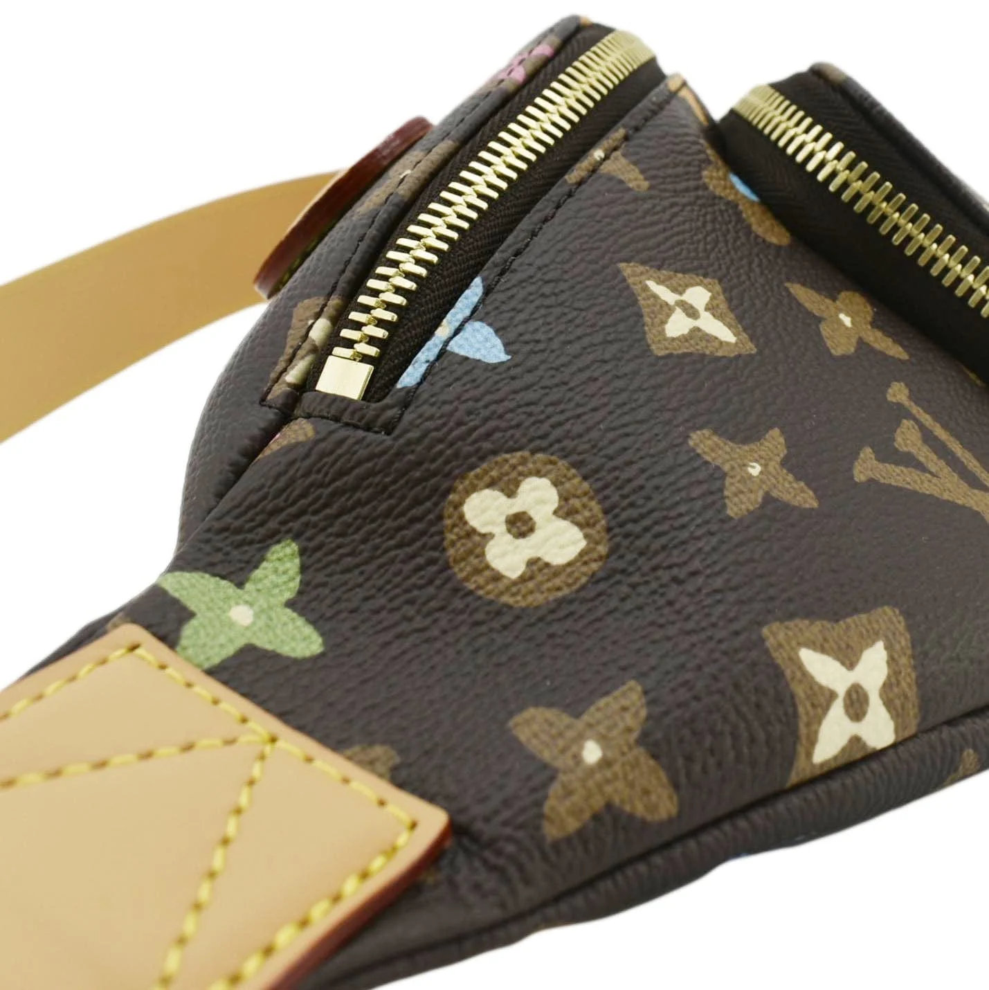 LOUIS VUITTON Rush Monogram Craggy Canvas Bumbag Chocolate - Image 6