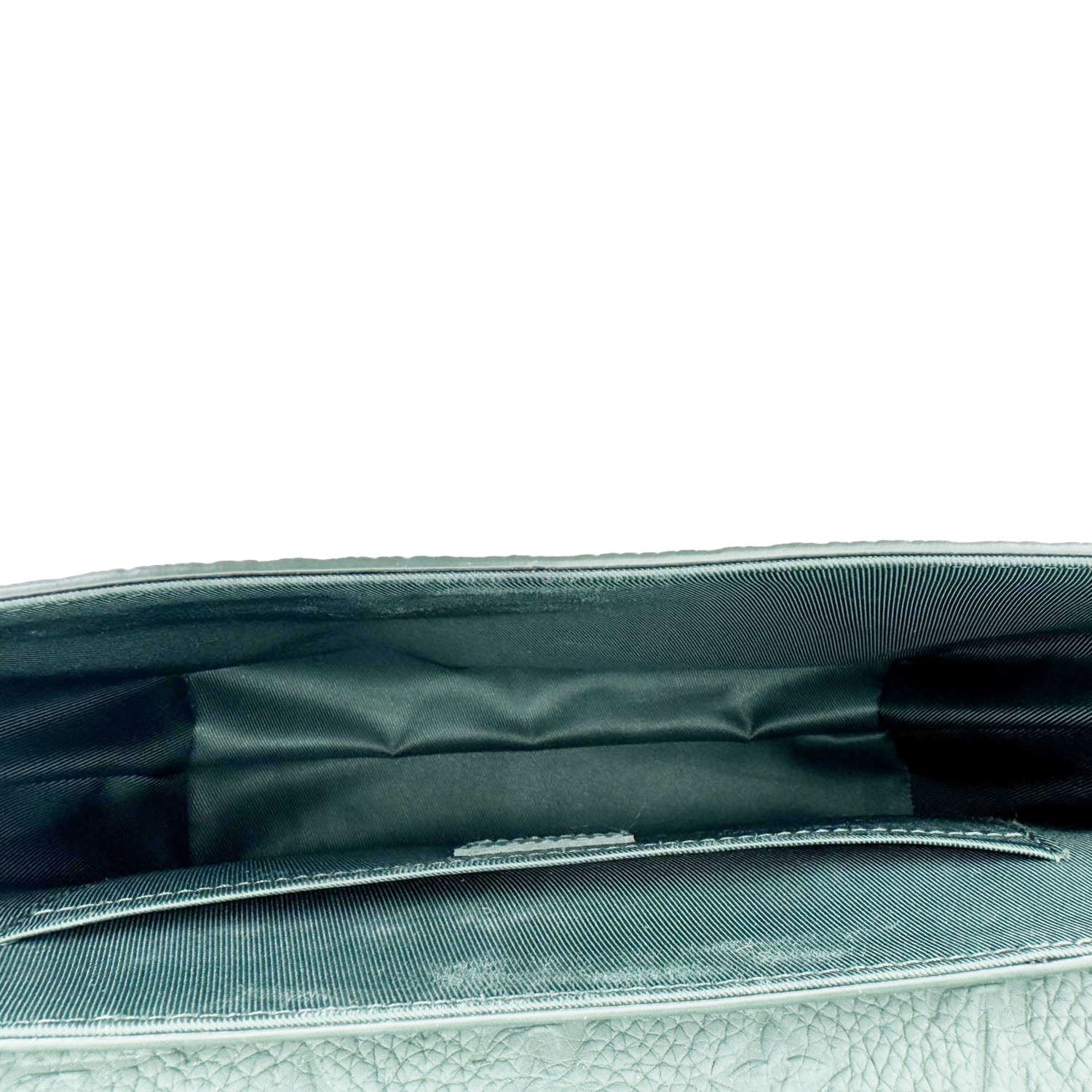 LOUIS VUITTON S-Cape Taurillon Monogram Embossed Leather Messenger Bag Green - Image 10