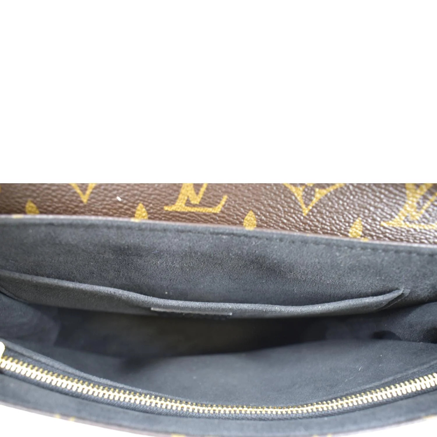 LOUIS VUITTON Saint Placide Monogram Canvas Crossbody Bag Black - Image 11