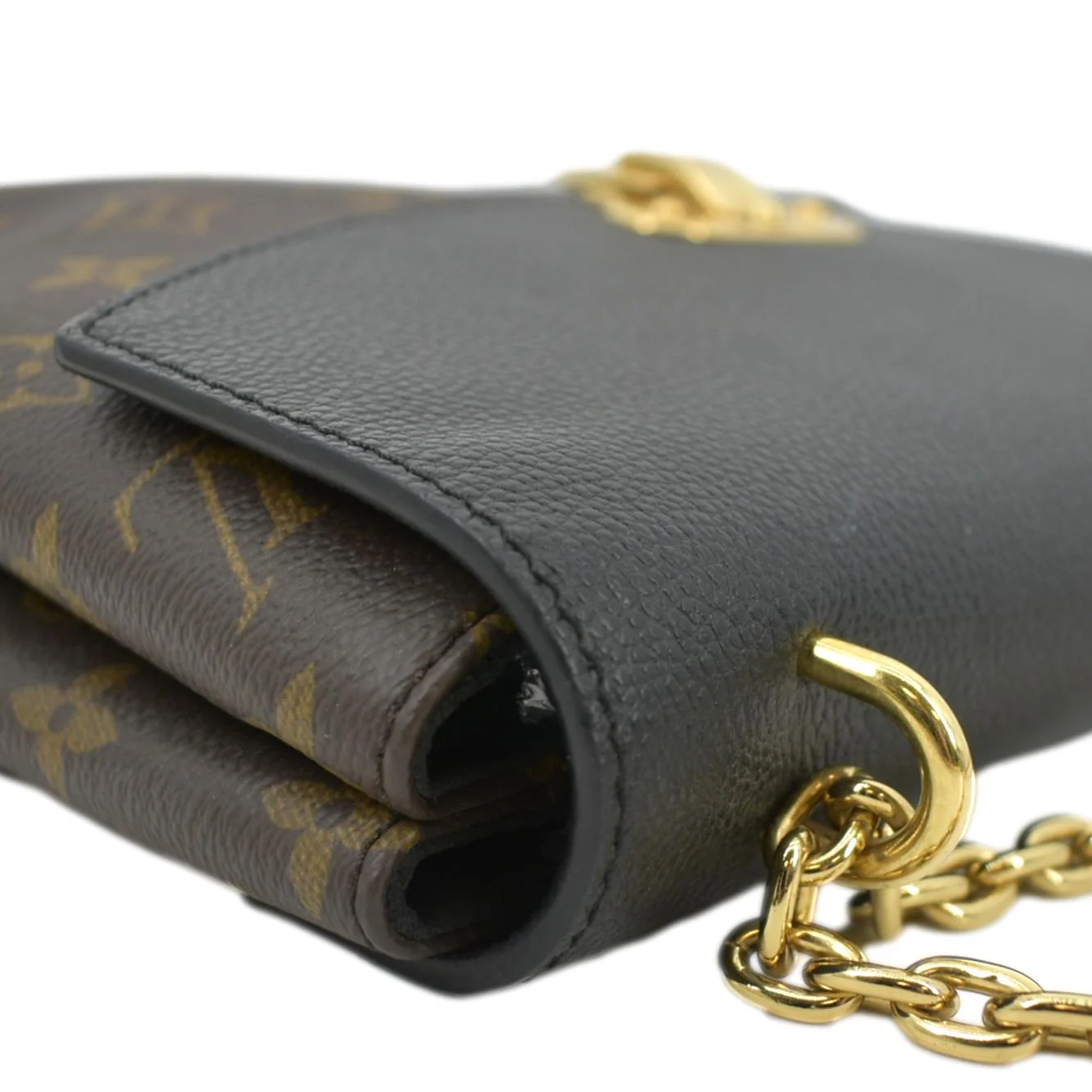 LOUIS VUITTON Saint Placide Monogram Canvas Crossbody Bag Black - Image 6