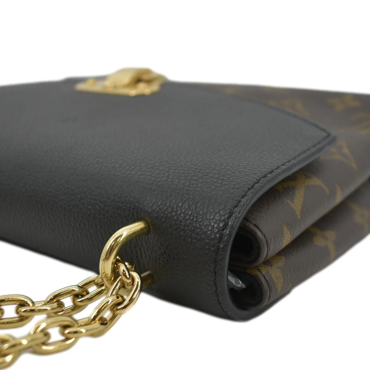 LOUIS VUITTON Saint Placide Monogram Canvas Crossbody Bag Black - Image 7