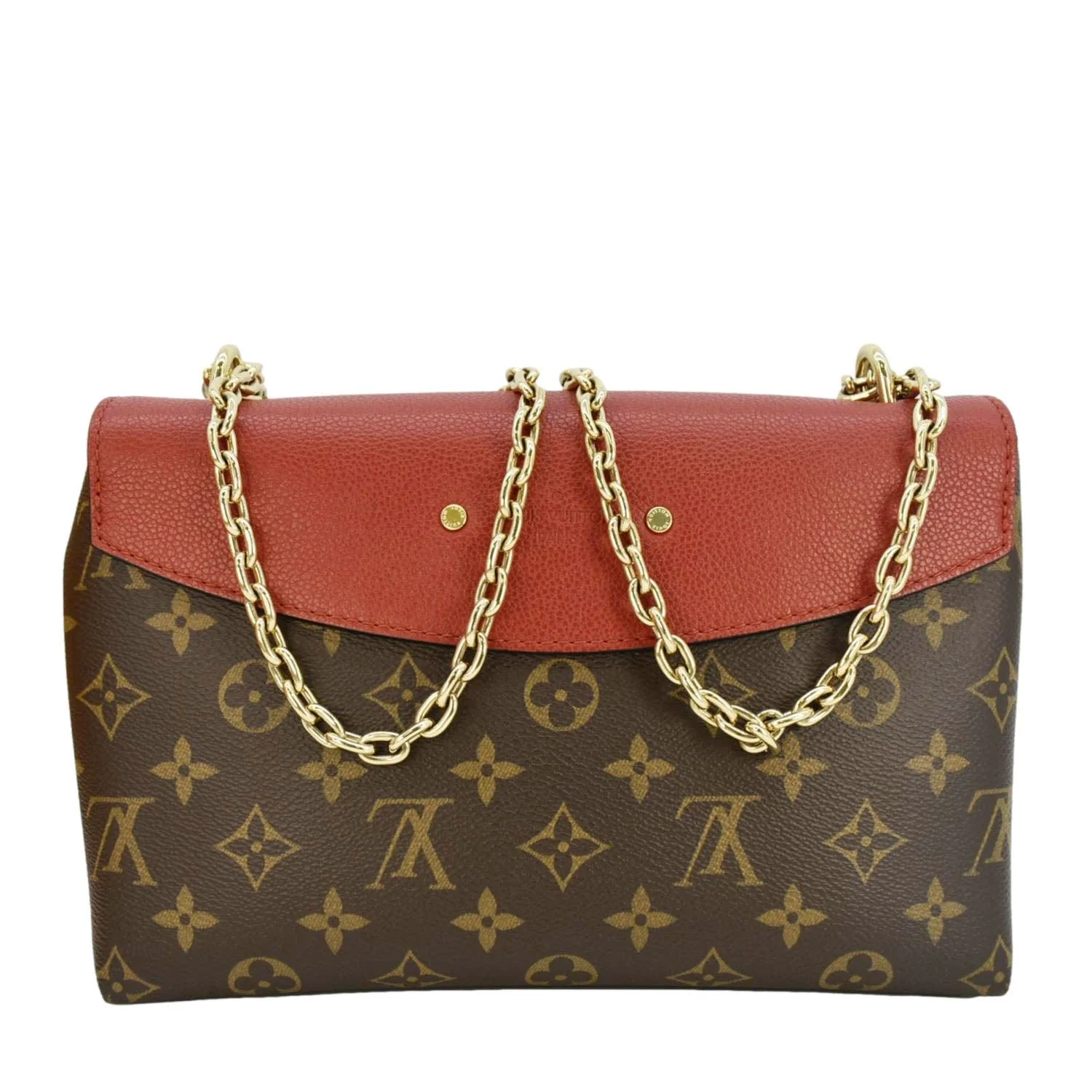 LOUIS VUITTON Saint Placide Monogram Canvas Crossbody Bag Brown - Image 4