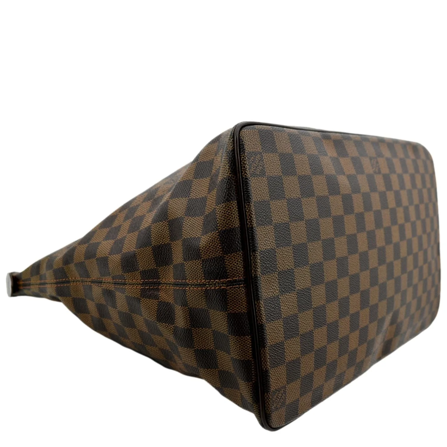 LOUIS VUITTON Saleya GM Damier Ebene Shoulder Bag Brown - Image 8