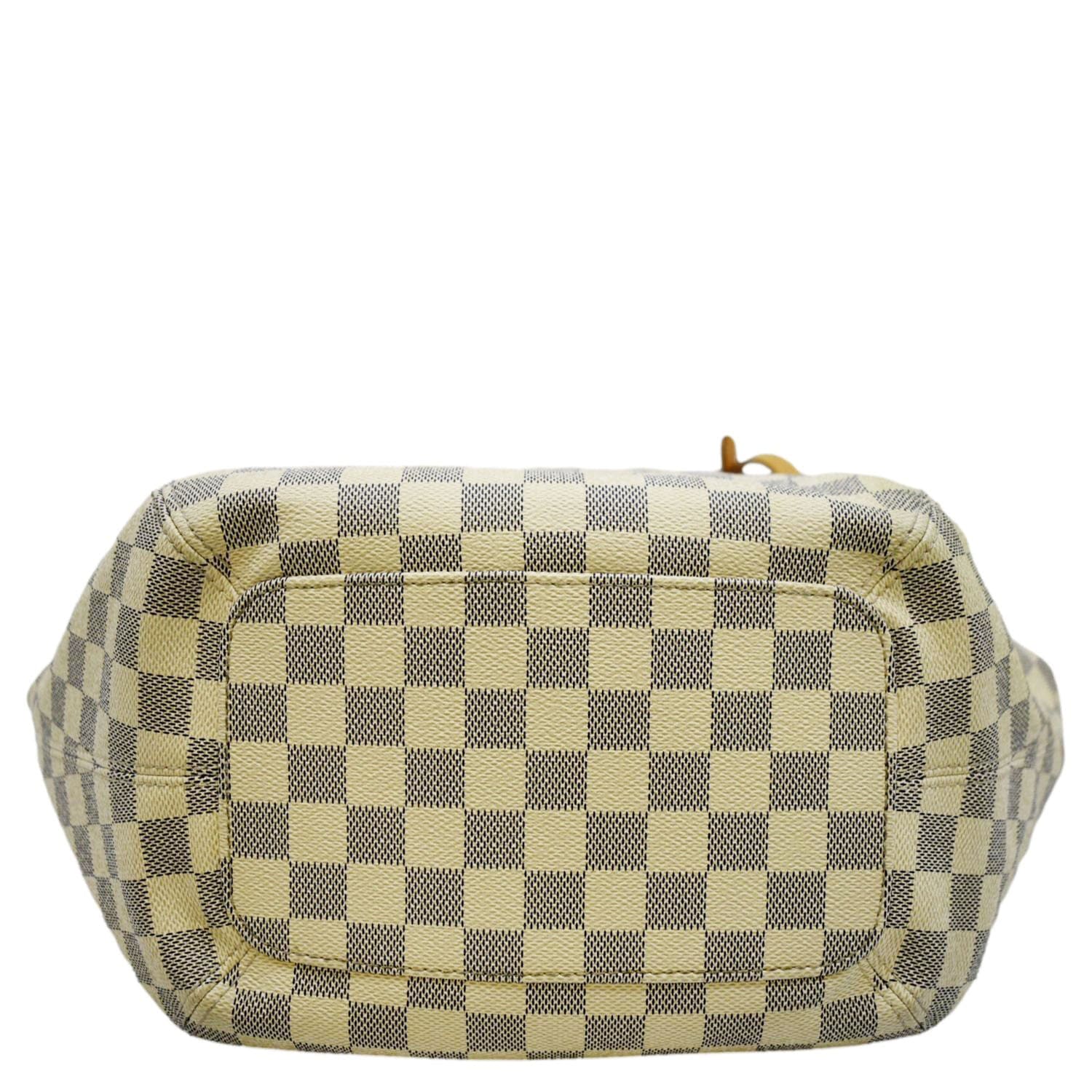 LOUIS VUITTON Salina PM Damier Azur Shoulder Bag White - Image 9