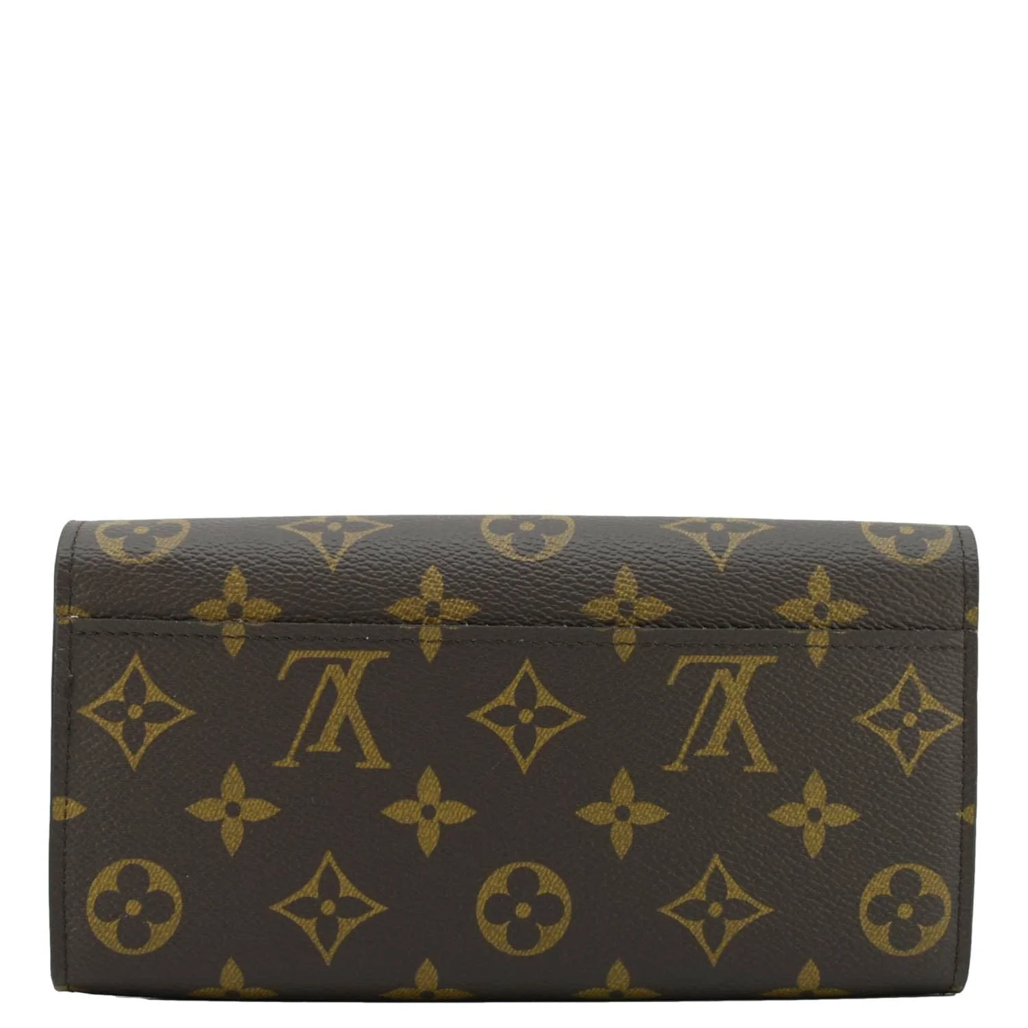 LOUIS VUITTON Sarah Monogram Canvas Wallet Brown - Image 4