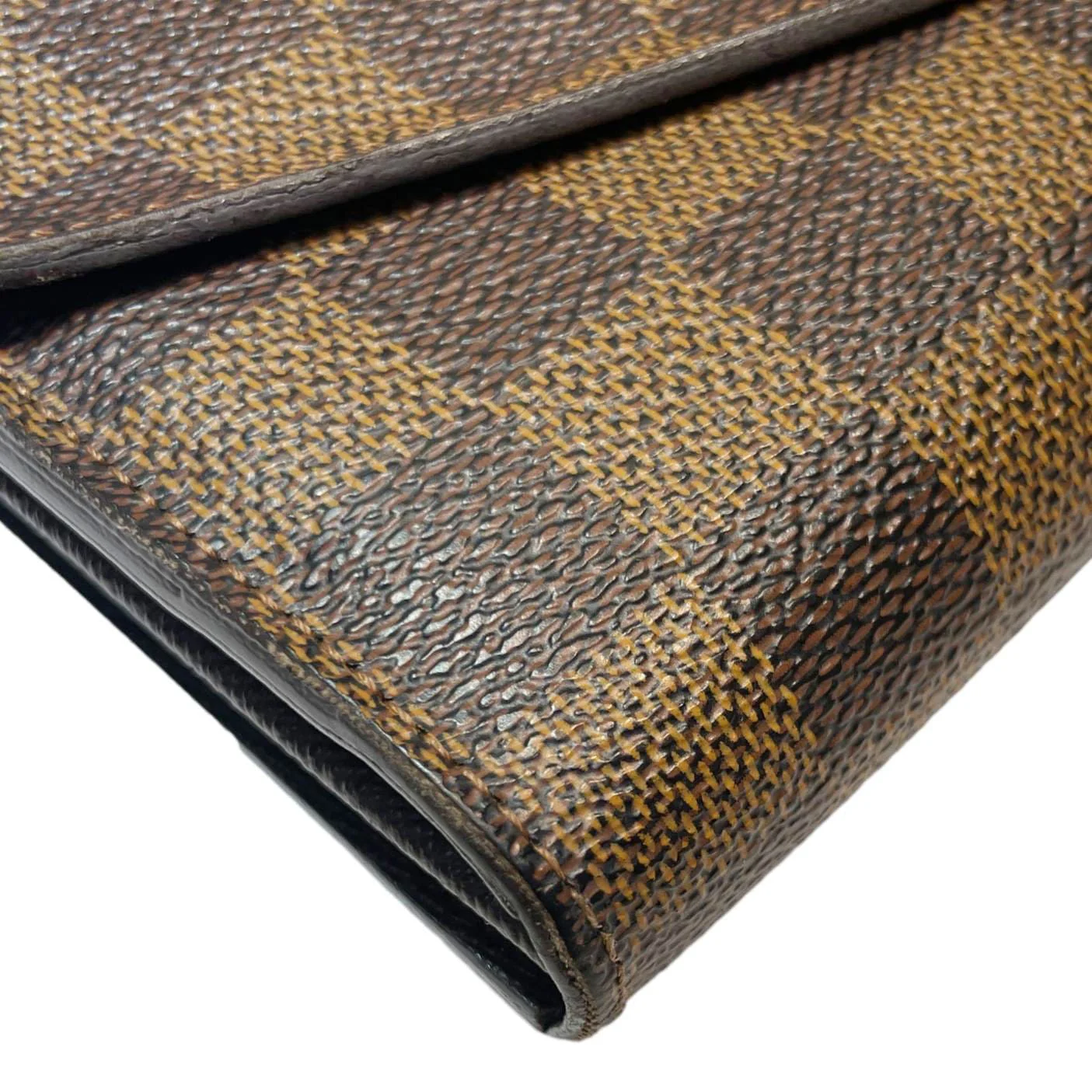 LOUIS VUITTON Sarah Damier Ebene Wallet Brown - Image 5