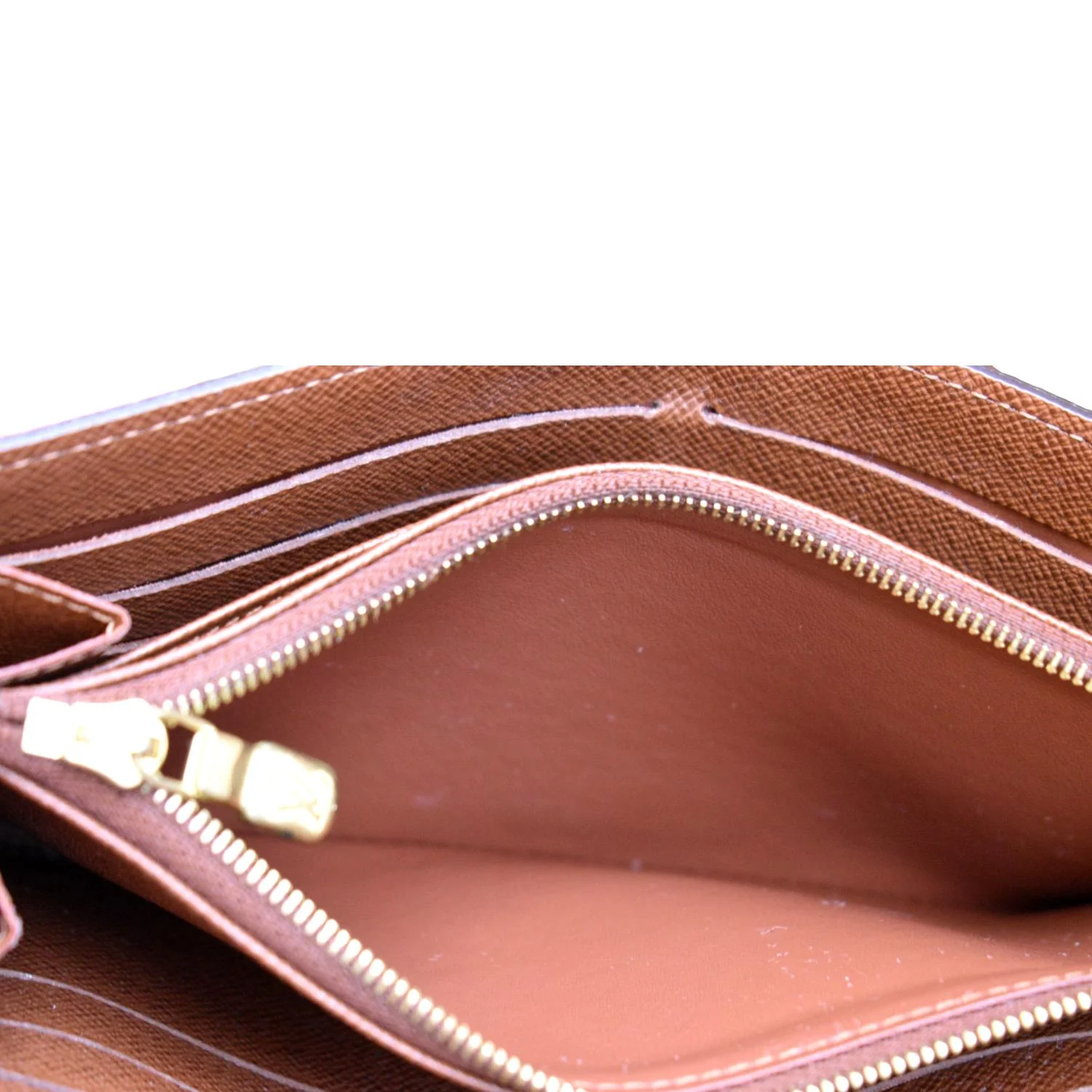LOUIS VUITTON Sarah Monogram Canvas Wallet Brown - Image 10