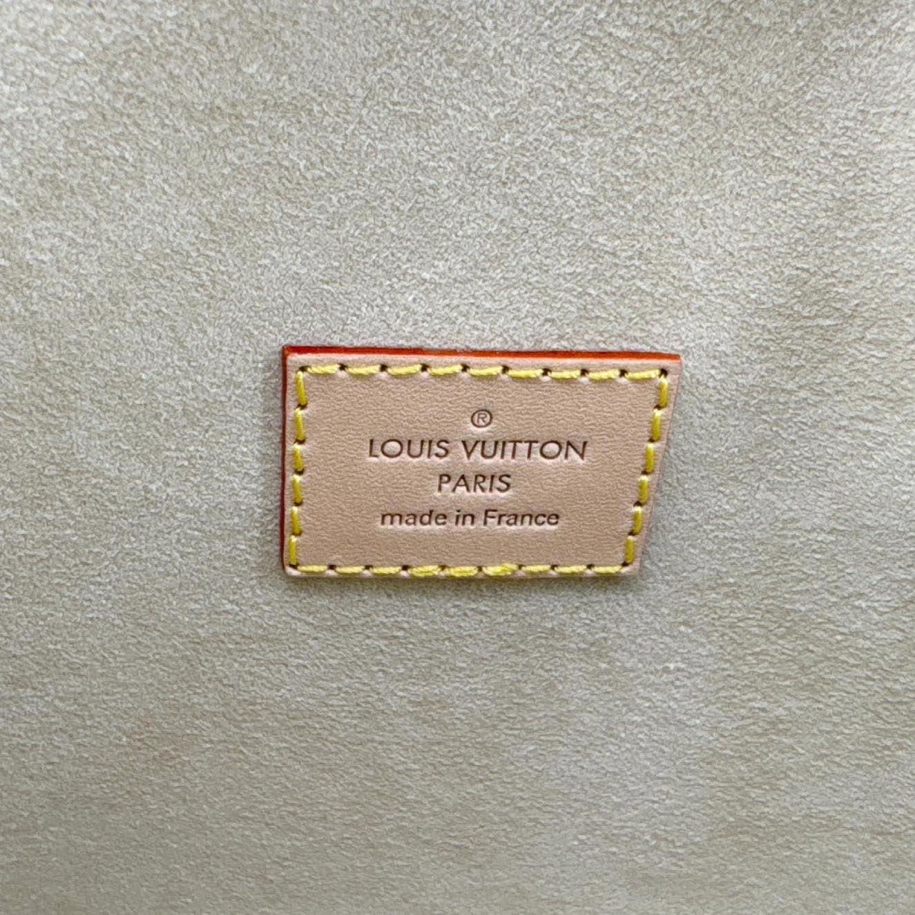LOUIS VUITTON Saumur BB Monogram Canvas Shoulder Bag Brown - Image 12