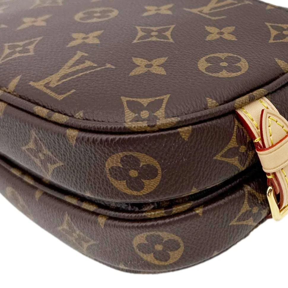 LOUIS VUITTON Saumur BB Monogram Canvas Shoulder Bag Brown - Image 8