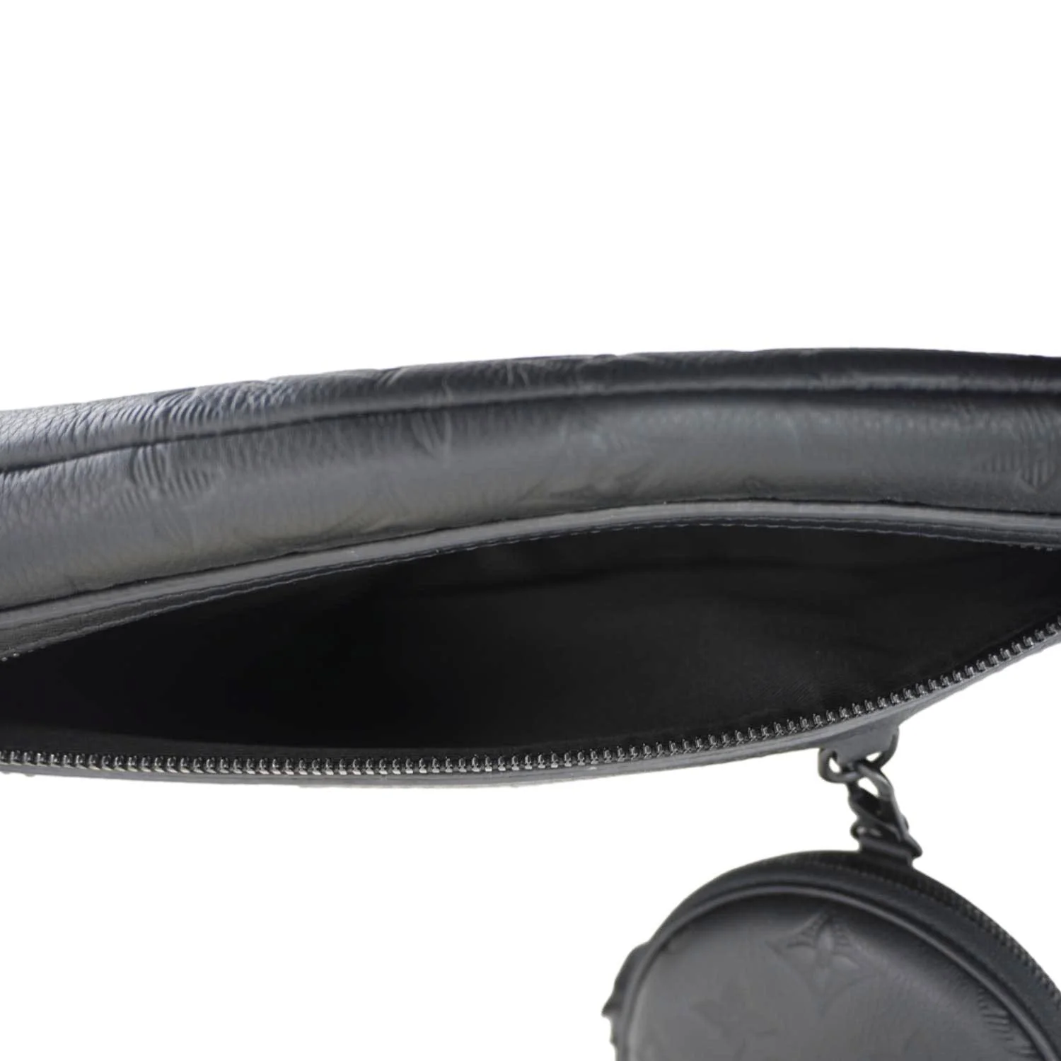 LOUIS VUITTON Duo Sling Monogram Shadow Backpack Bag Black - Image 15