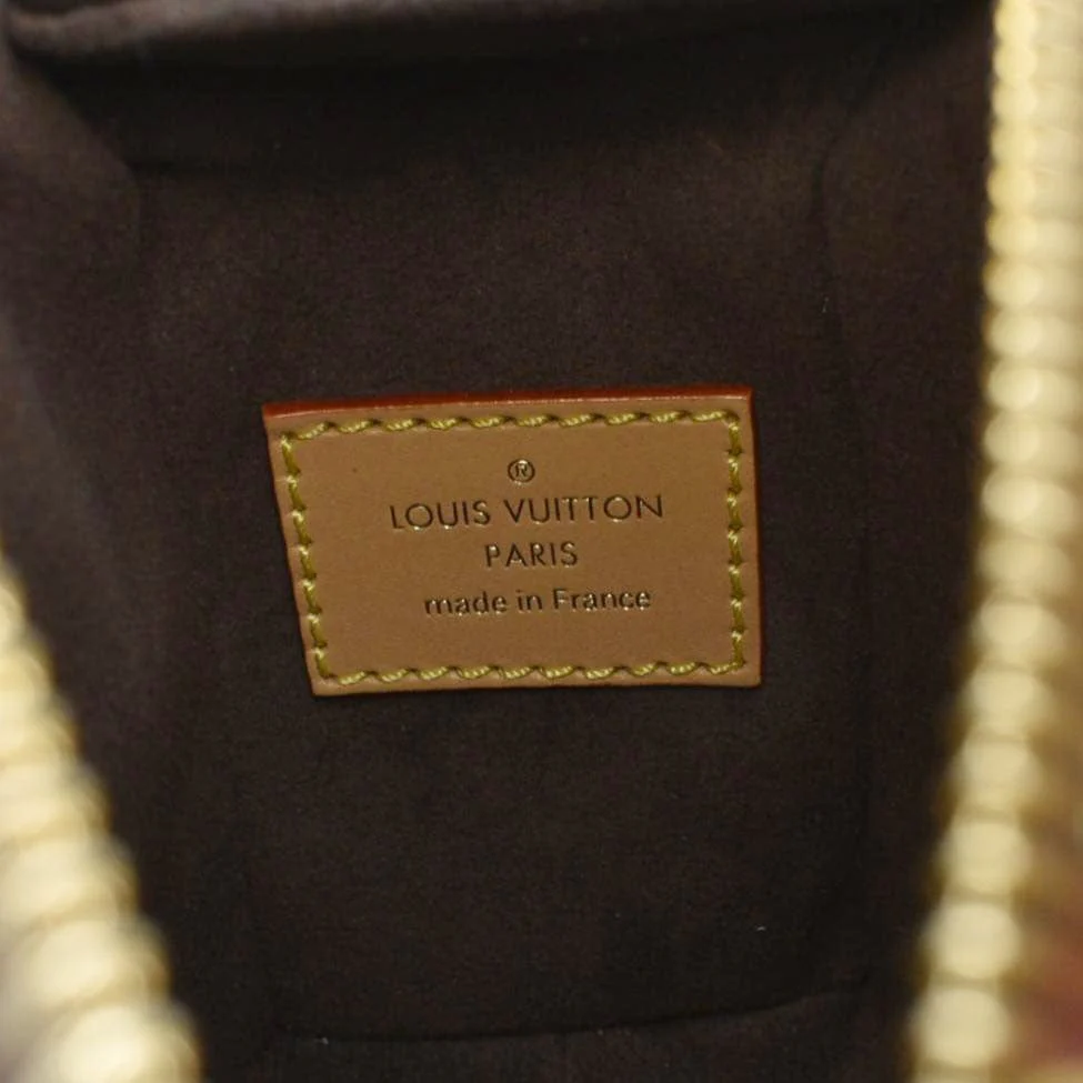 LOUIS VUITTON Side Trunk PM Monogram Canvas Tote Shoulder Bag Brown - Image 13