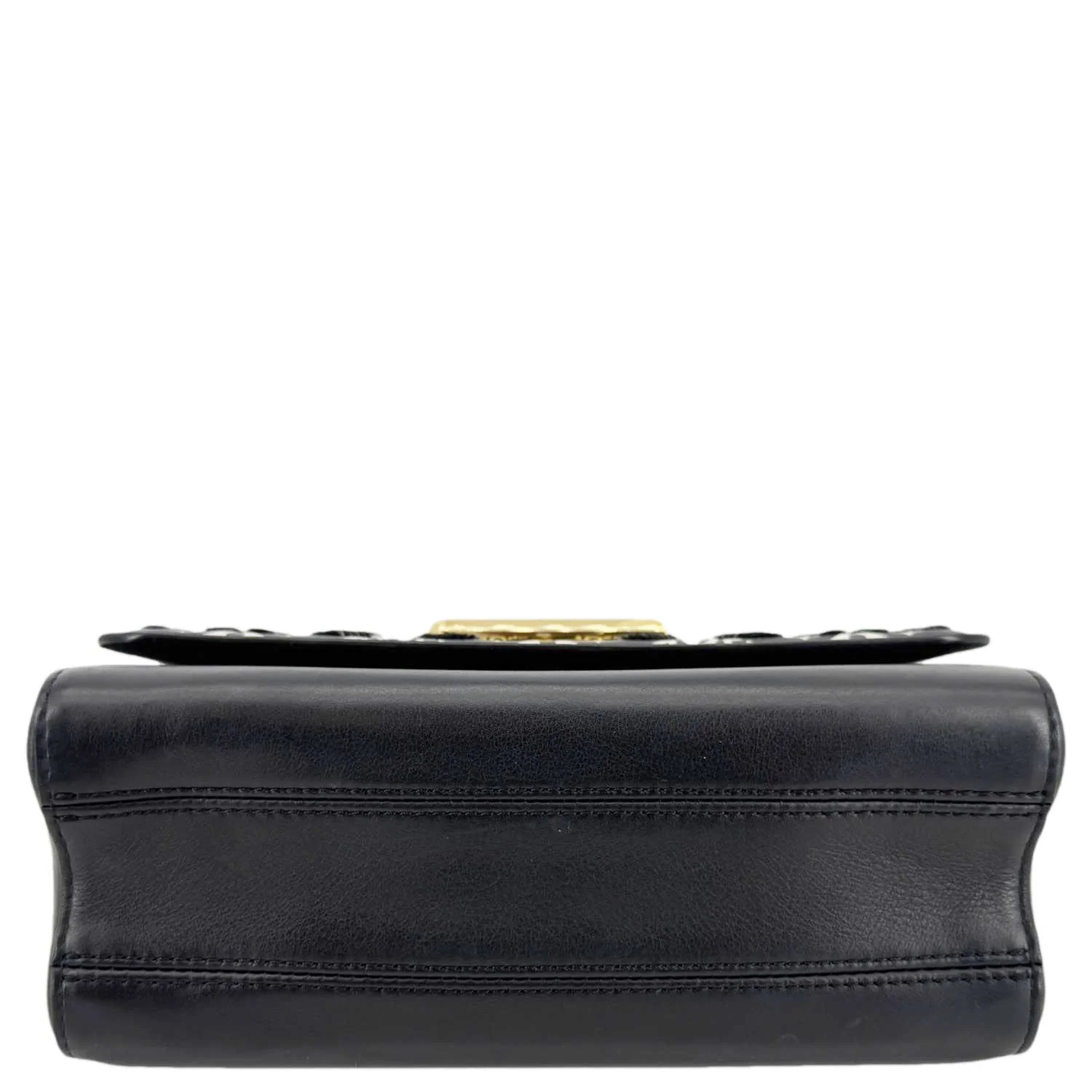 LOUIS VUITTON Metis Pochette Jacquard Since 1854 Leather Top Handle Satchel Bag Black - Image 11