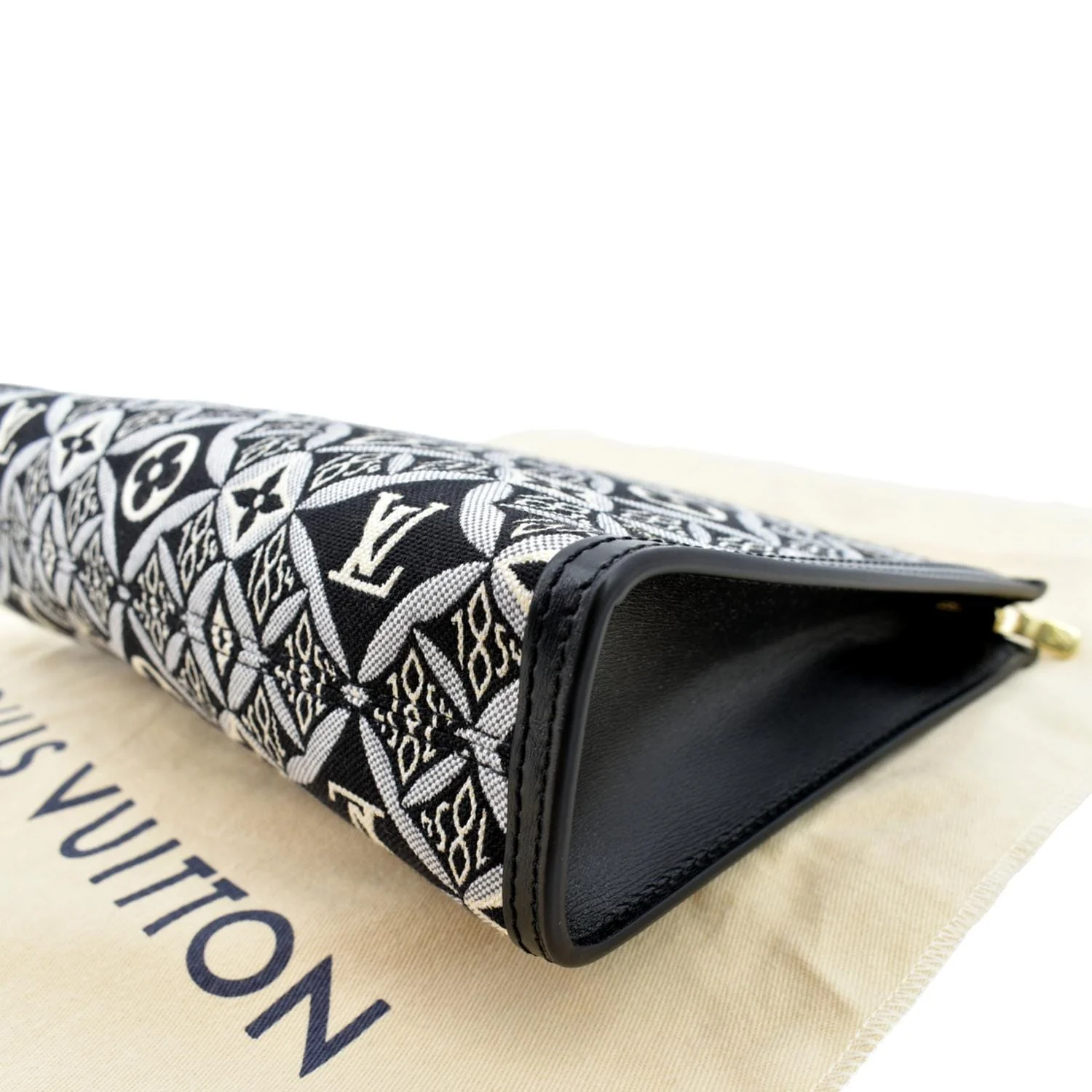 LOUIS VUITTON Since 1854 Toiletry 26 Jacquard Pouch Gray - Image 6