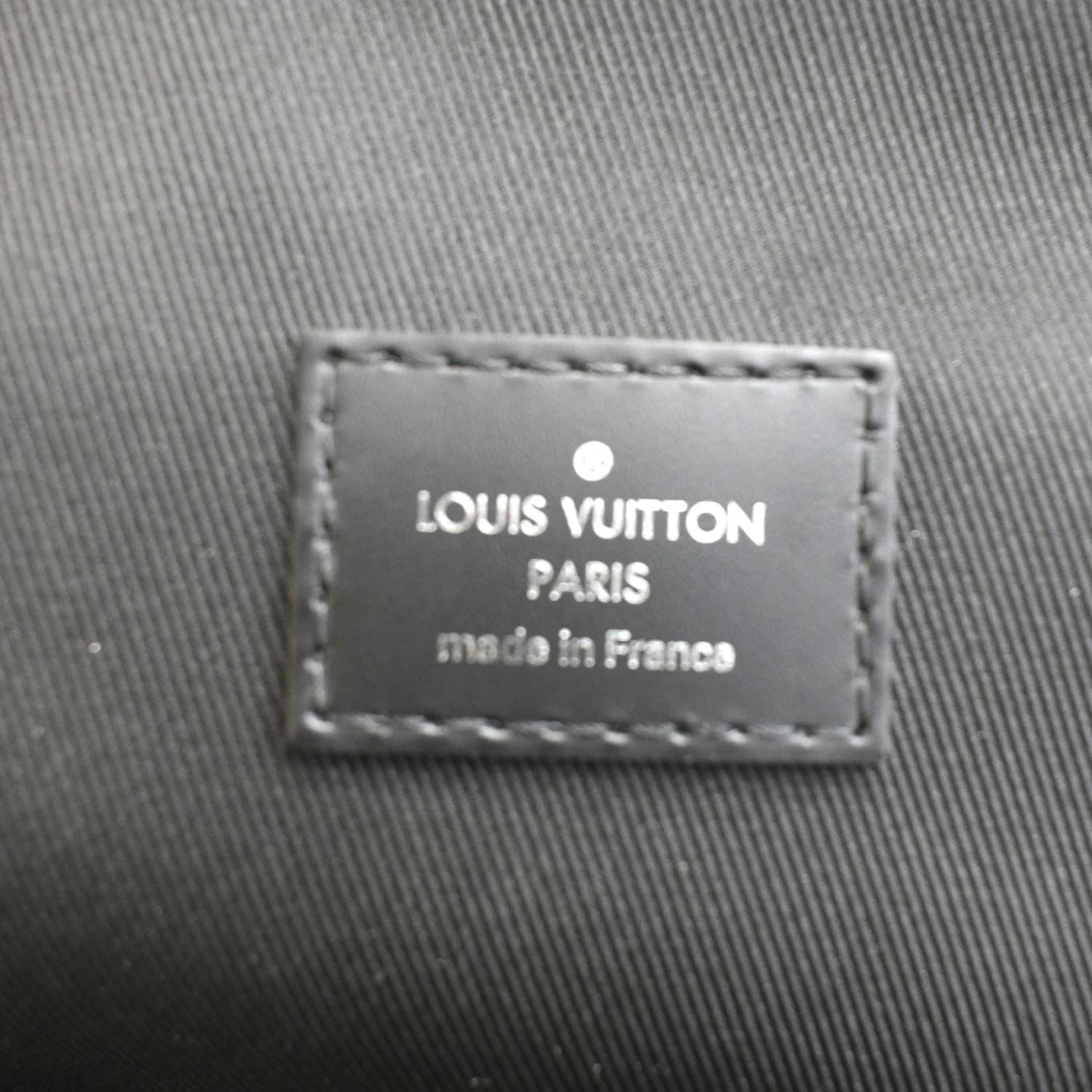 LOUIS VUITTON Avenue Sling Damier Graphite Backpack Bag Black - Image 14