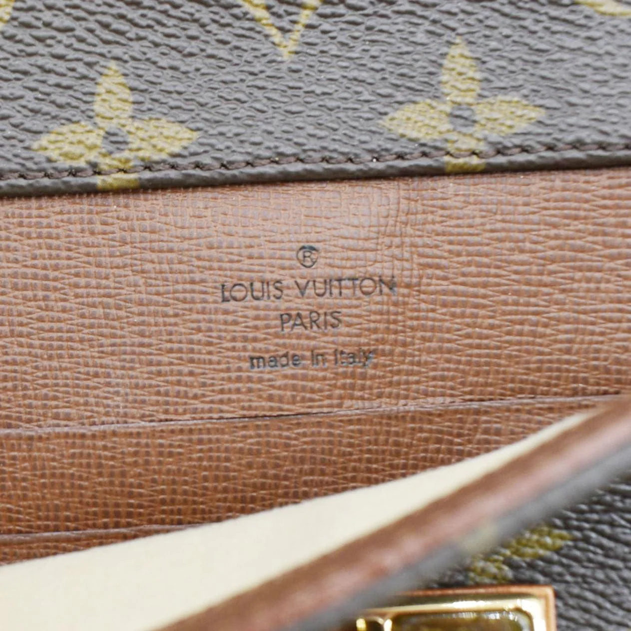 LOUIS VUITTON Sofia Coppola Monogram Canvas Clutch Brown - Image 11