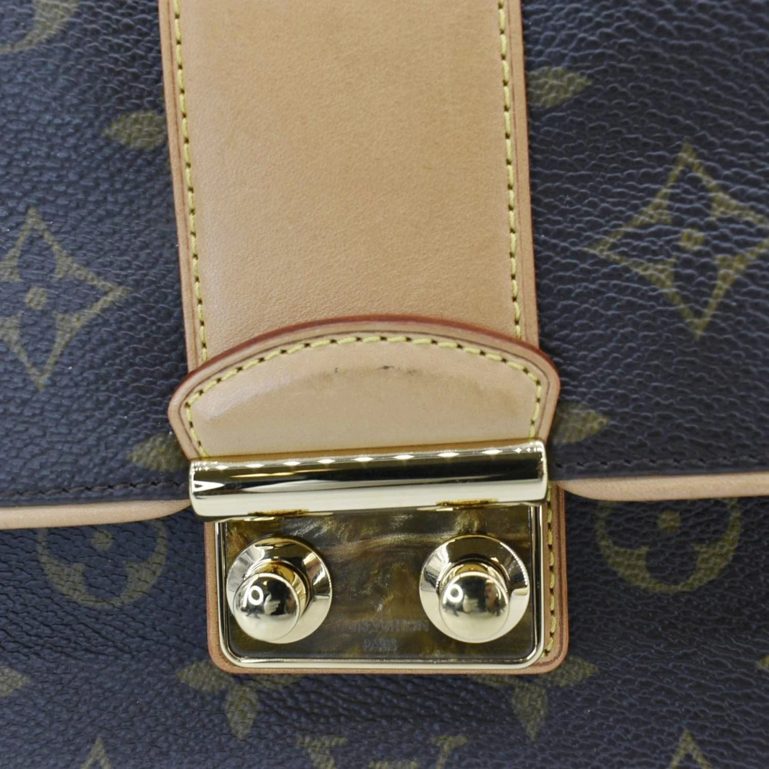 LOUIS VUITTON Sofia Coppola Monogram Canvas Clutch Brown - Image 14