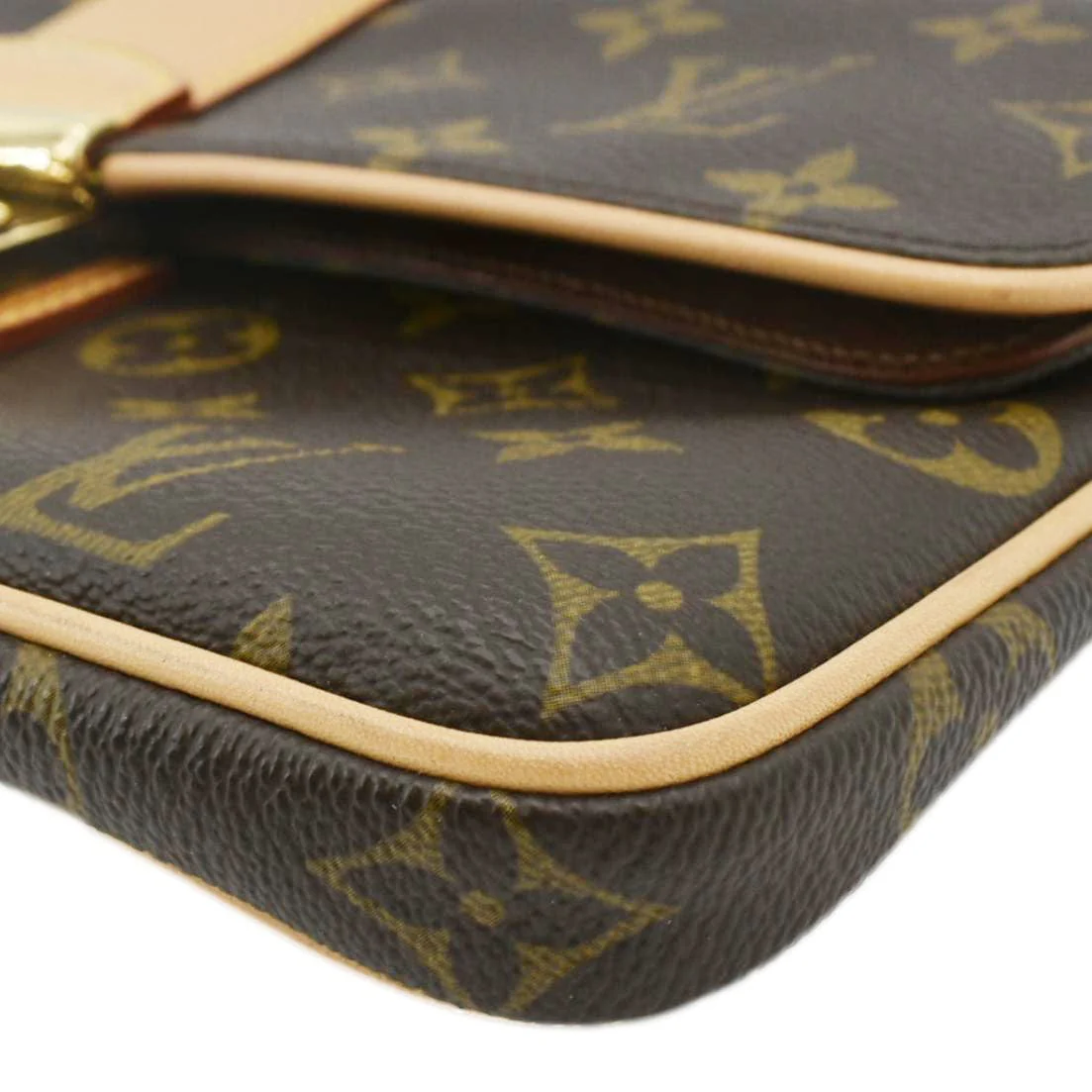 LOUIS VUITTON Sofia Coppola Monogram Canvas Clutch Brown - Image 8