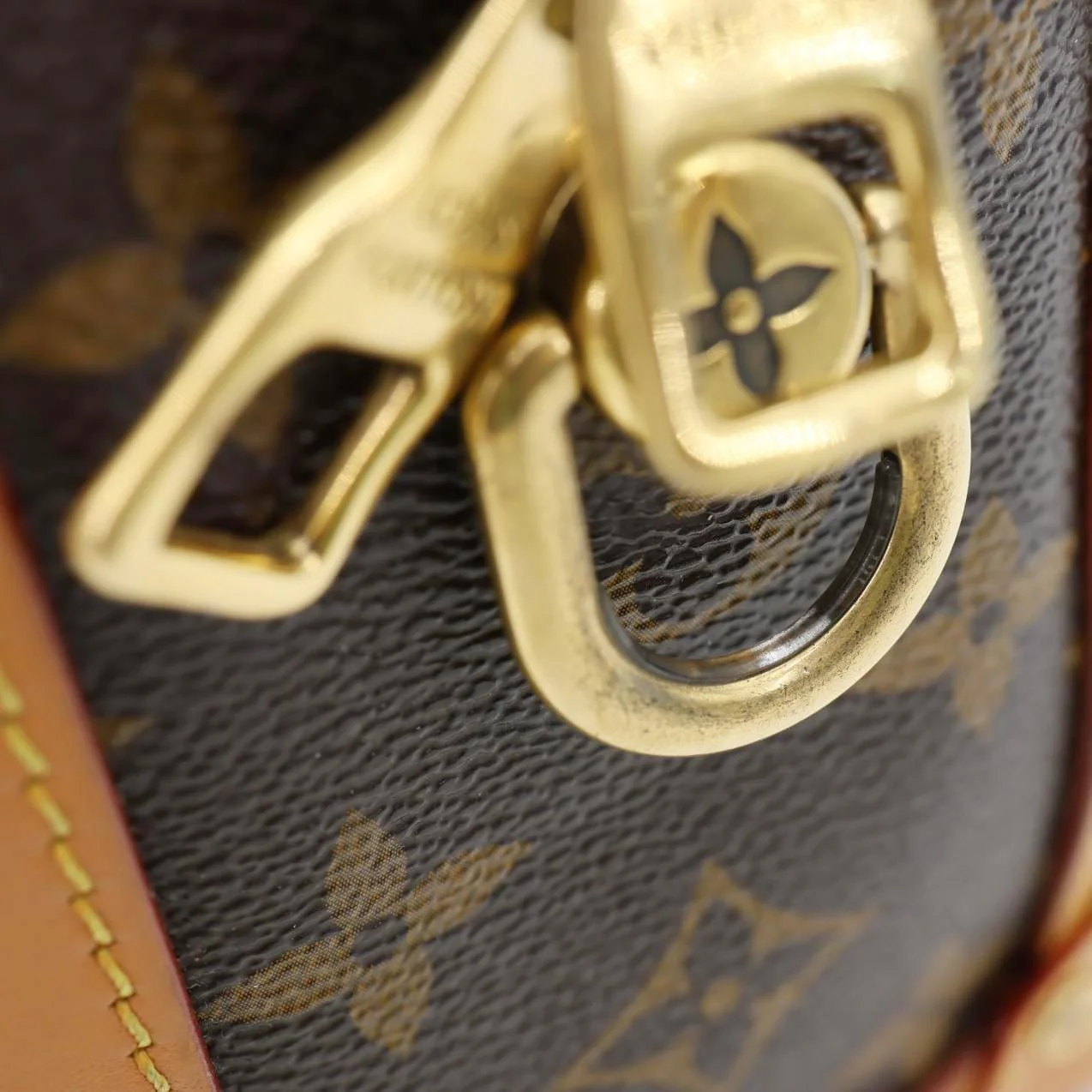 LOUIS VUITTON Soft Trunk Monogram Canvas Shoulder Bag Brown - Image 16