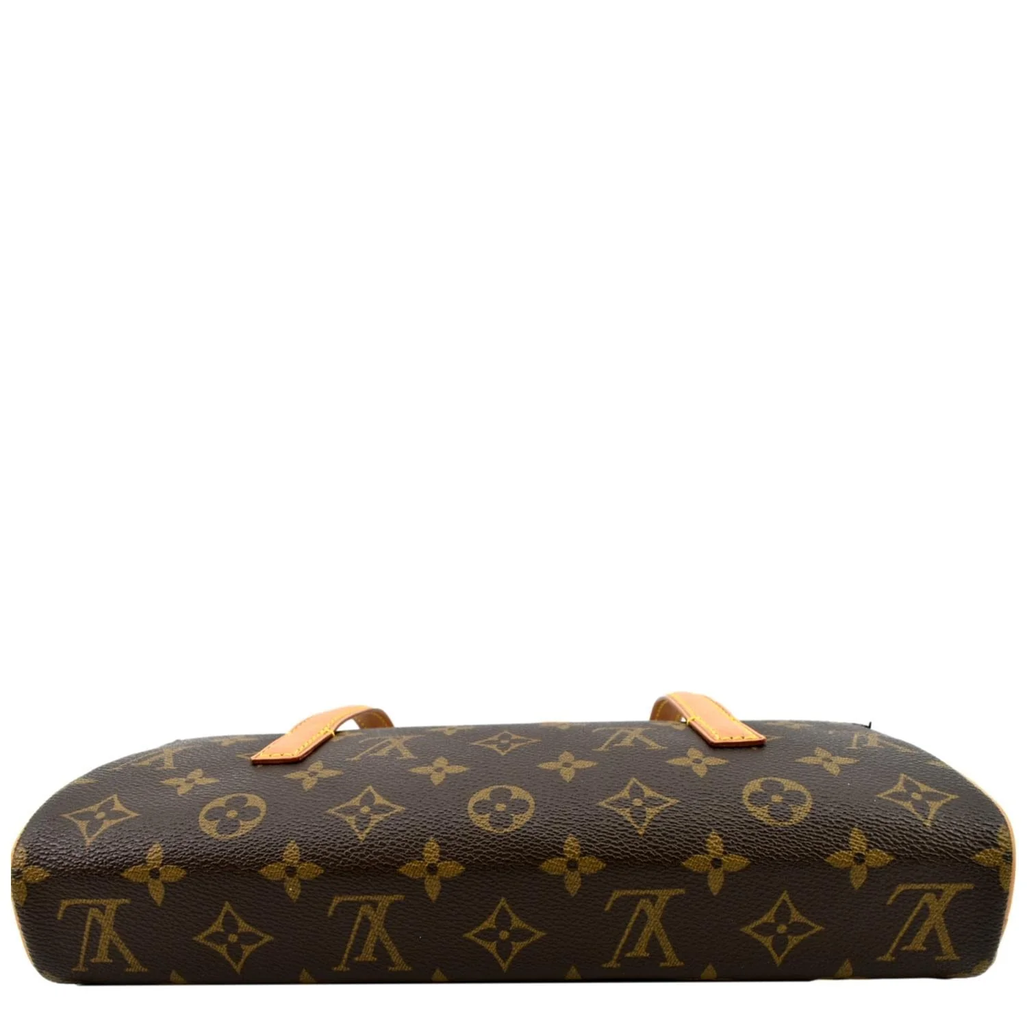 LOUIS VUITTON Sonatine Monogram Canvas Satchel Bag Brown - Image 8