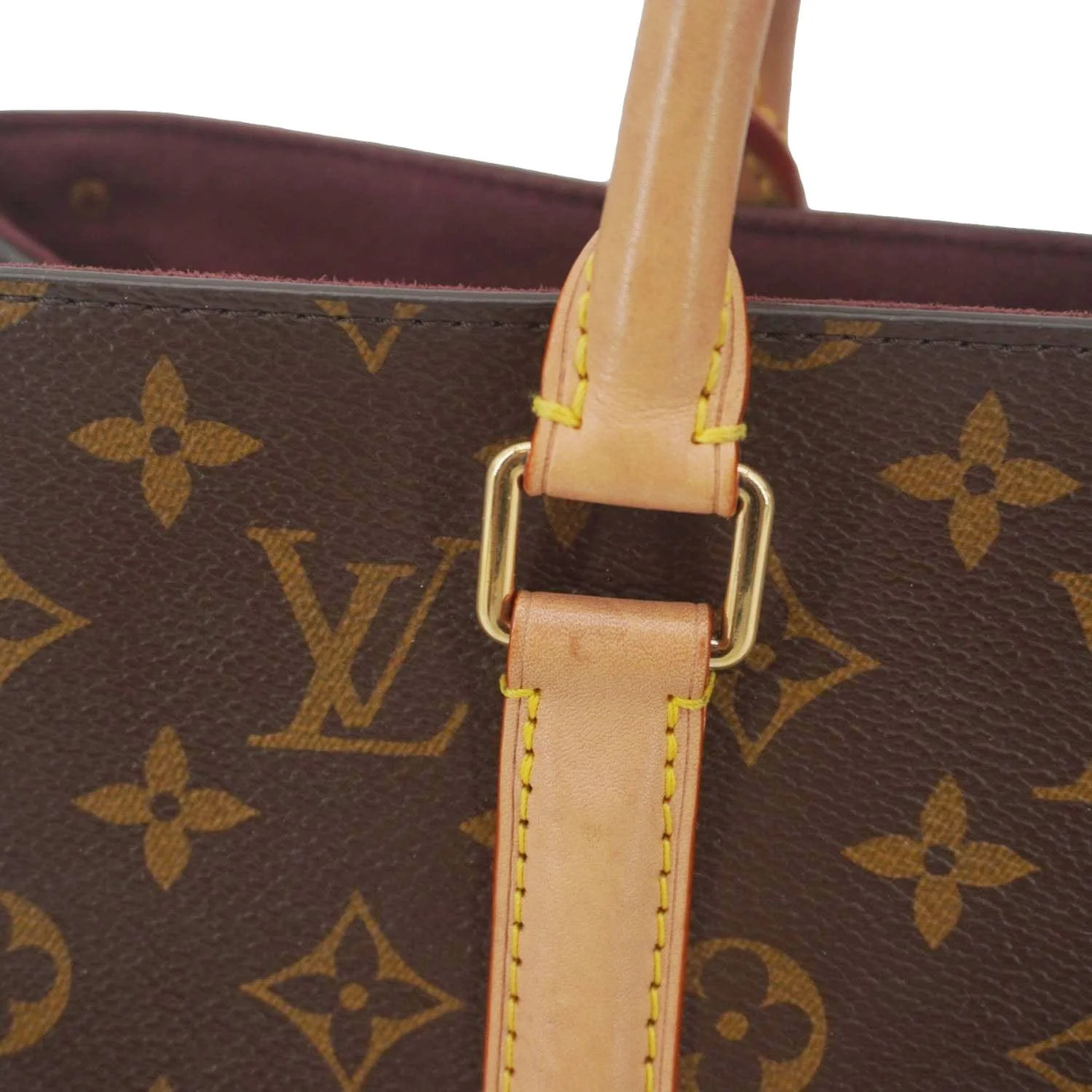LOUIS VUITTON Soufflot MM Monogram Canvas Shoulder Bag Brown - Image 12