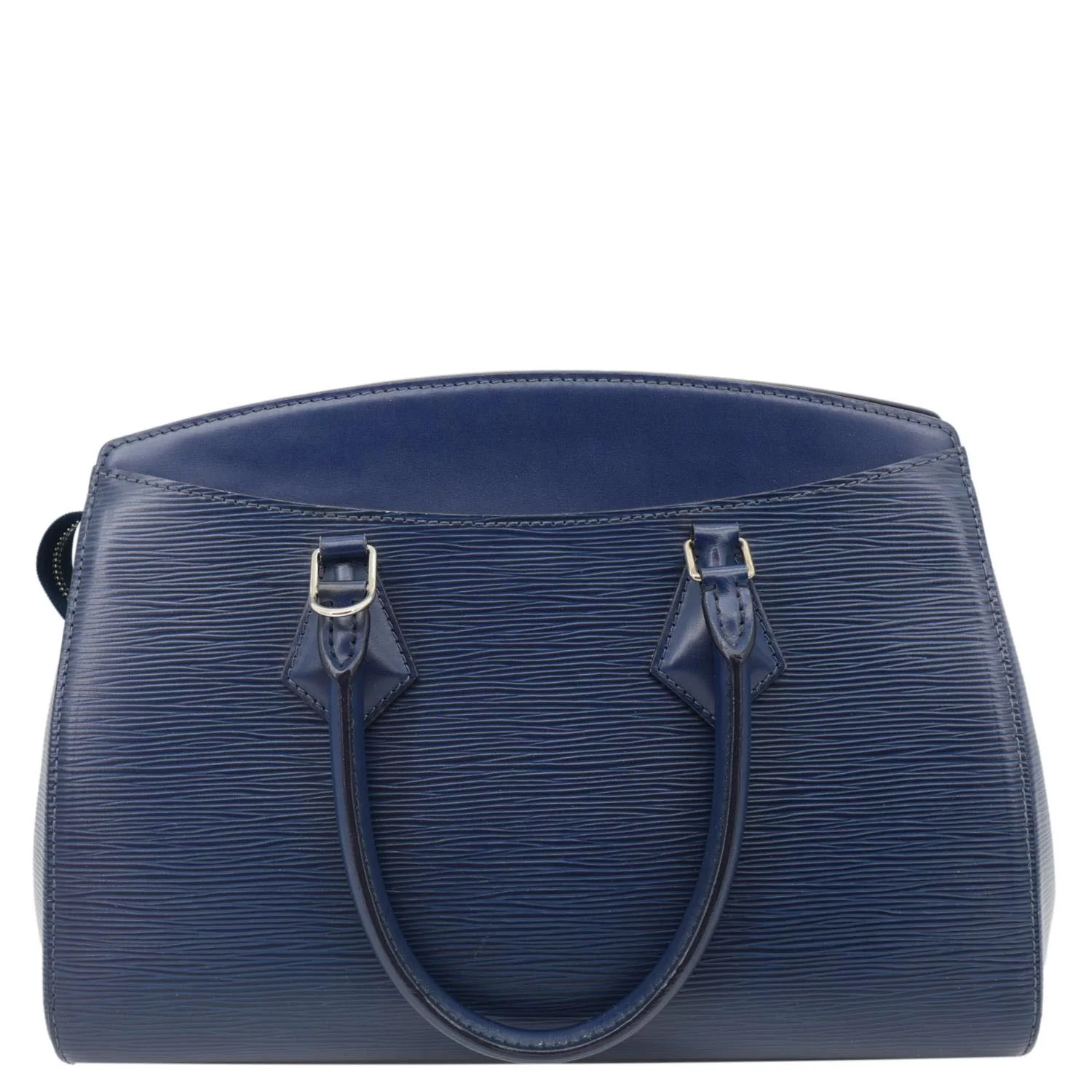 LOUIS VUITTON Soufflot NM MM Epi Leather Crossbody Bag Navy Blue - Image 3