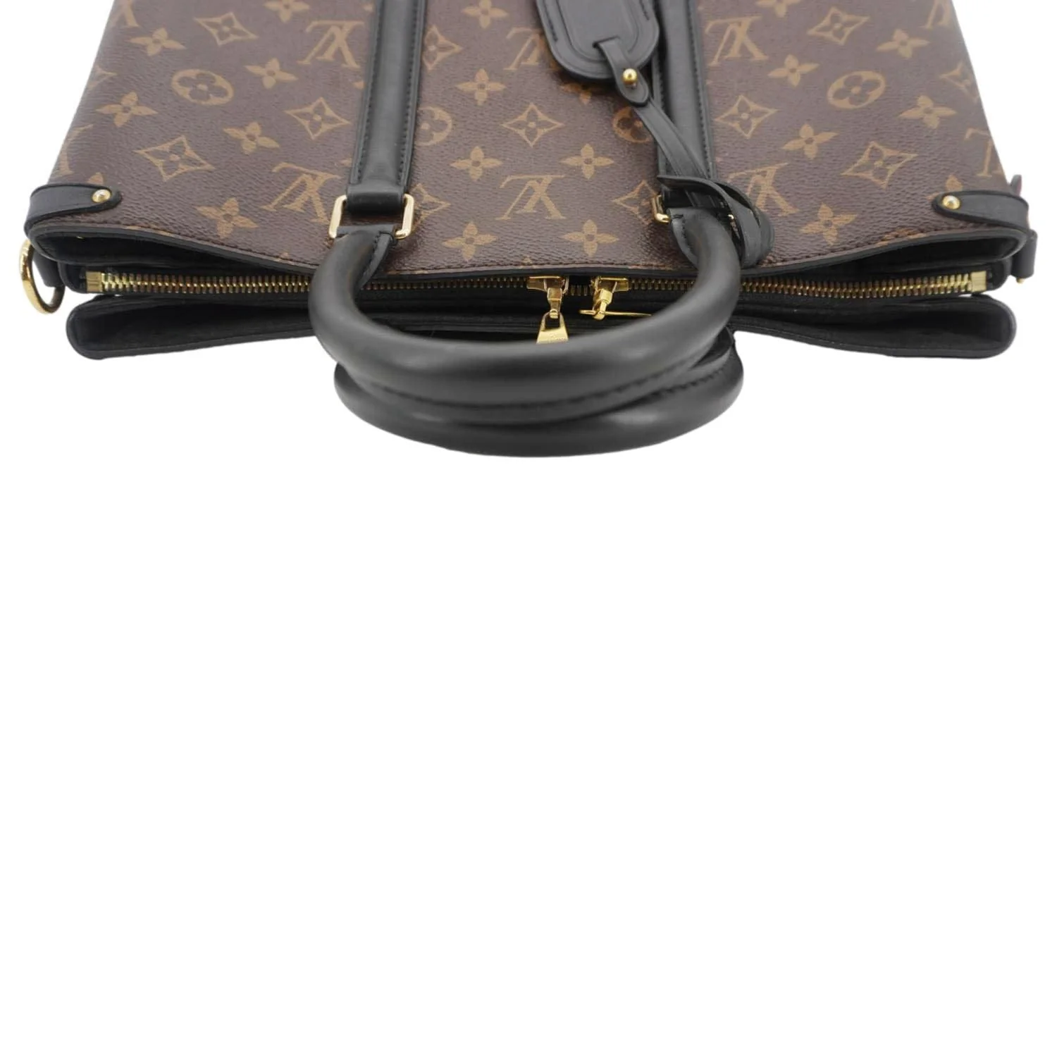 LOUIS VUITTON Soufflot MM Monogram Canvas Shoulder Bag Brown - Image 5