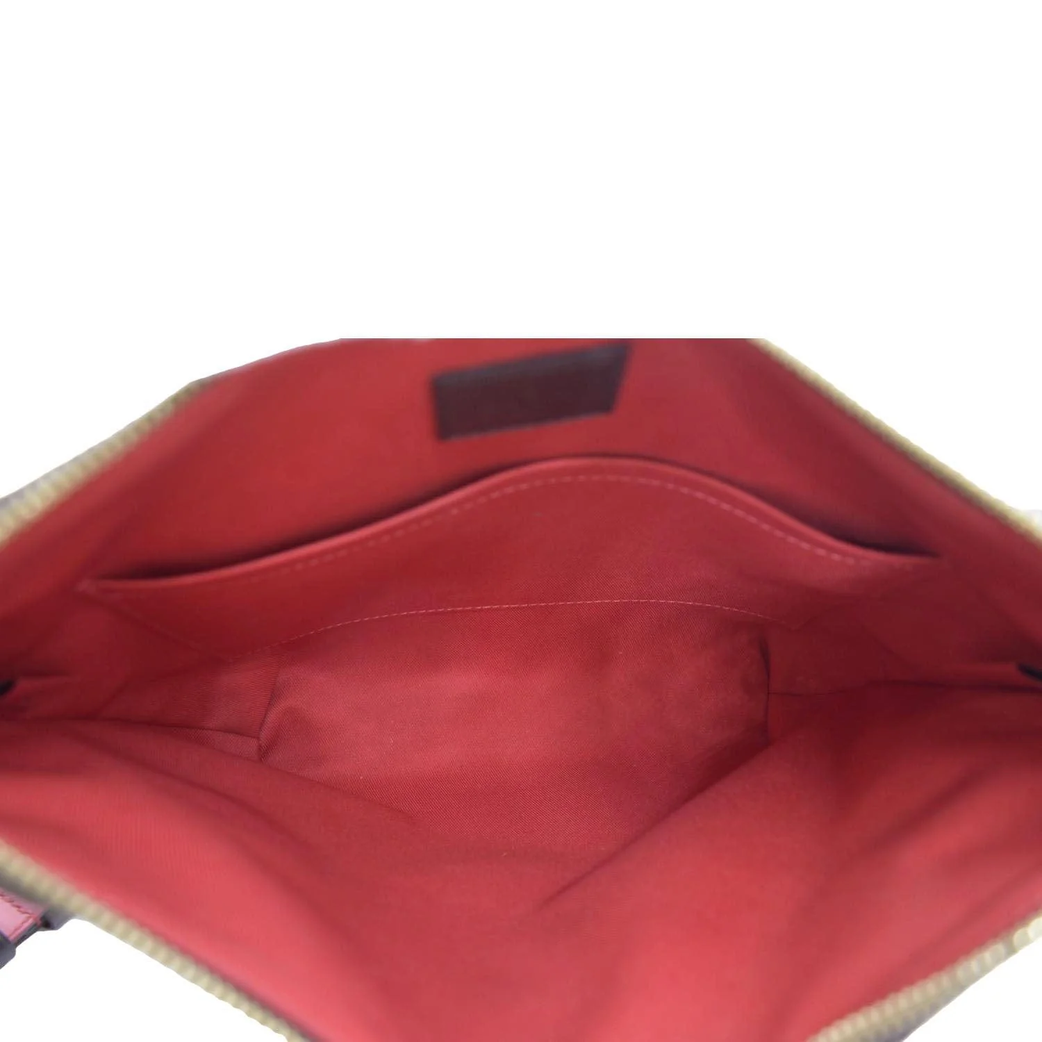 LOUIS VUITTON South Bank Besace Damier Ebene Crossbody Bag Brown - Image 12