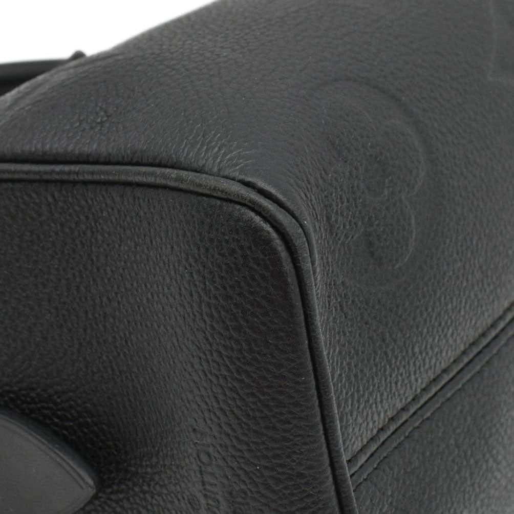 LOUIS VUITTON Speedy 20 Bandouliere Empreinte Leather Shoulder Bag Black - Image 8